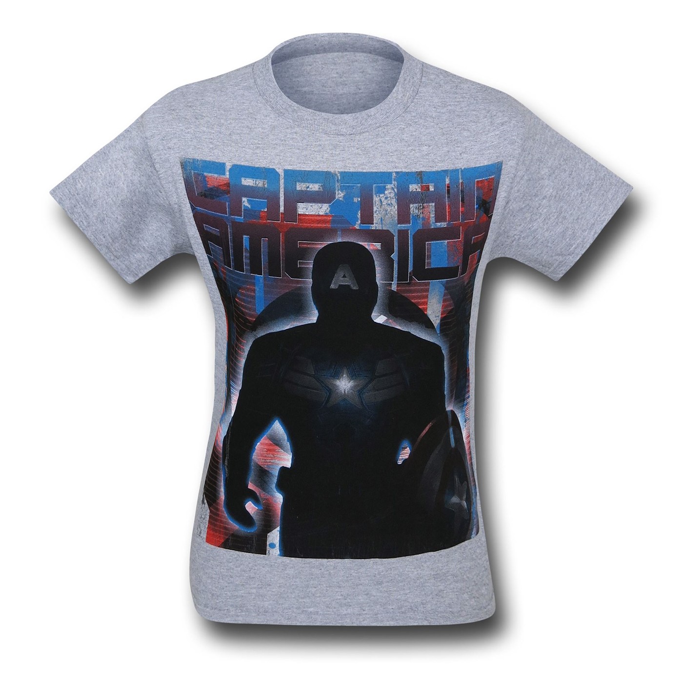 Captain America Done Deal Grey T-Shirt