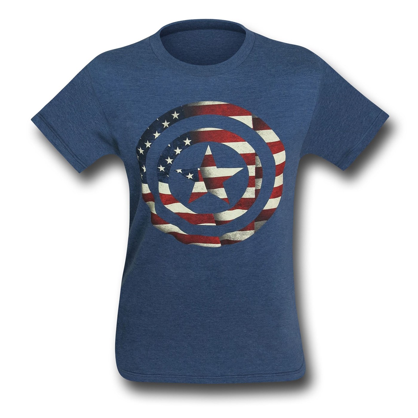 Captain America Flag Shield T-Shirt