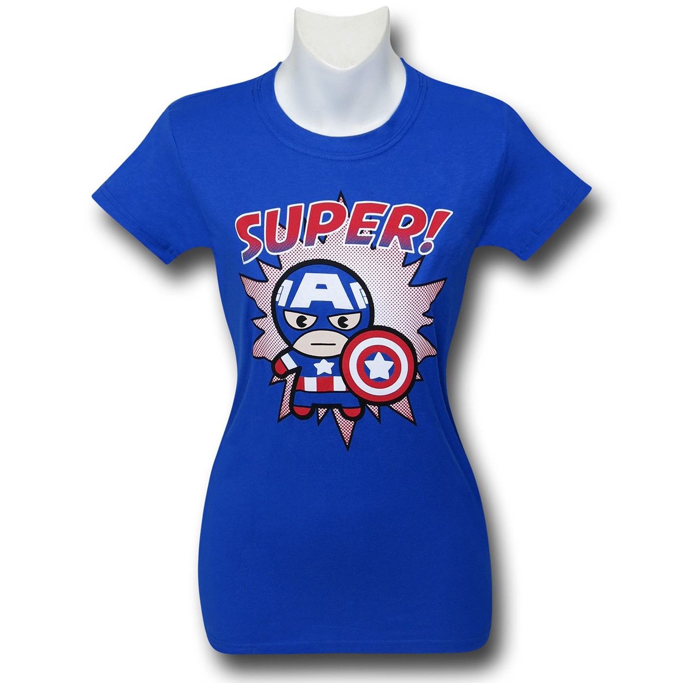 Captain America Kawaii Super! Women's T-Shirt
