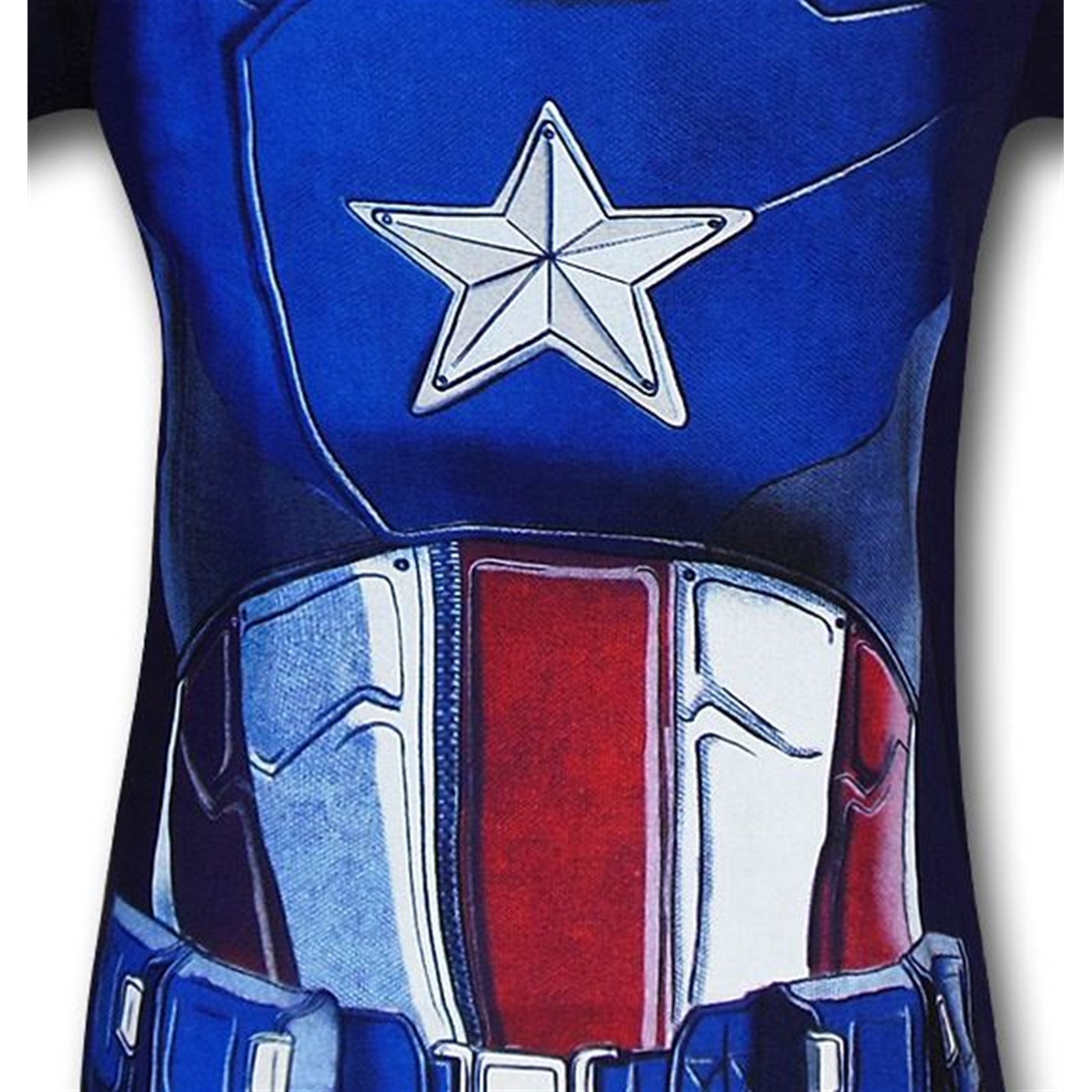 Captain America Movie Costume T-Shirt