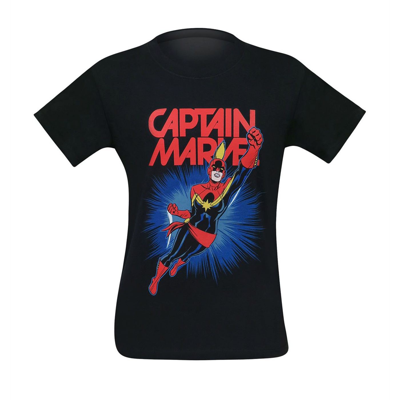 Captain Marvel Action Men's T-Shirt