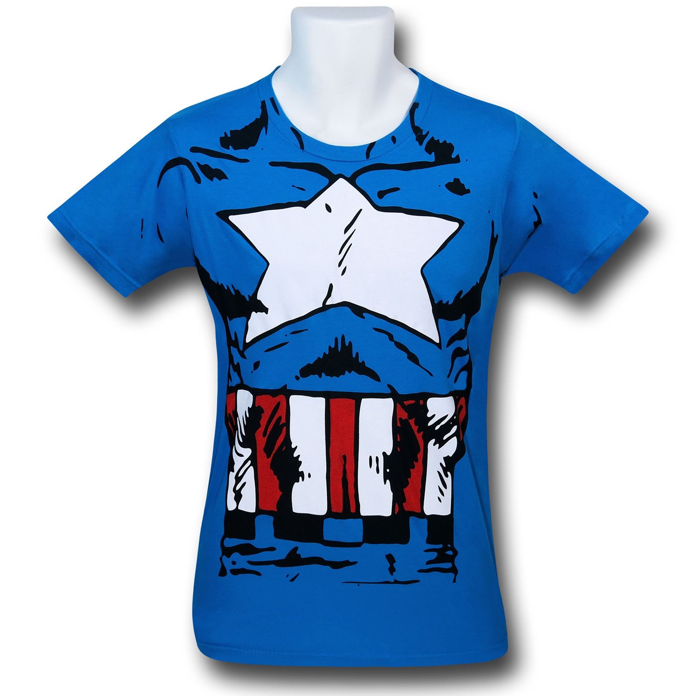 Captain America Musculature Costume T-Shirt