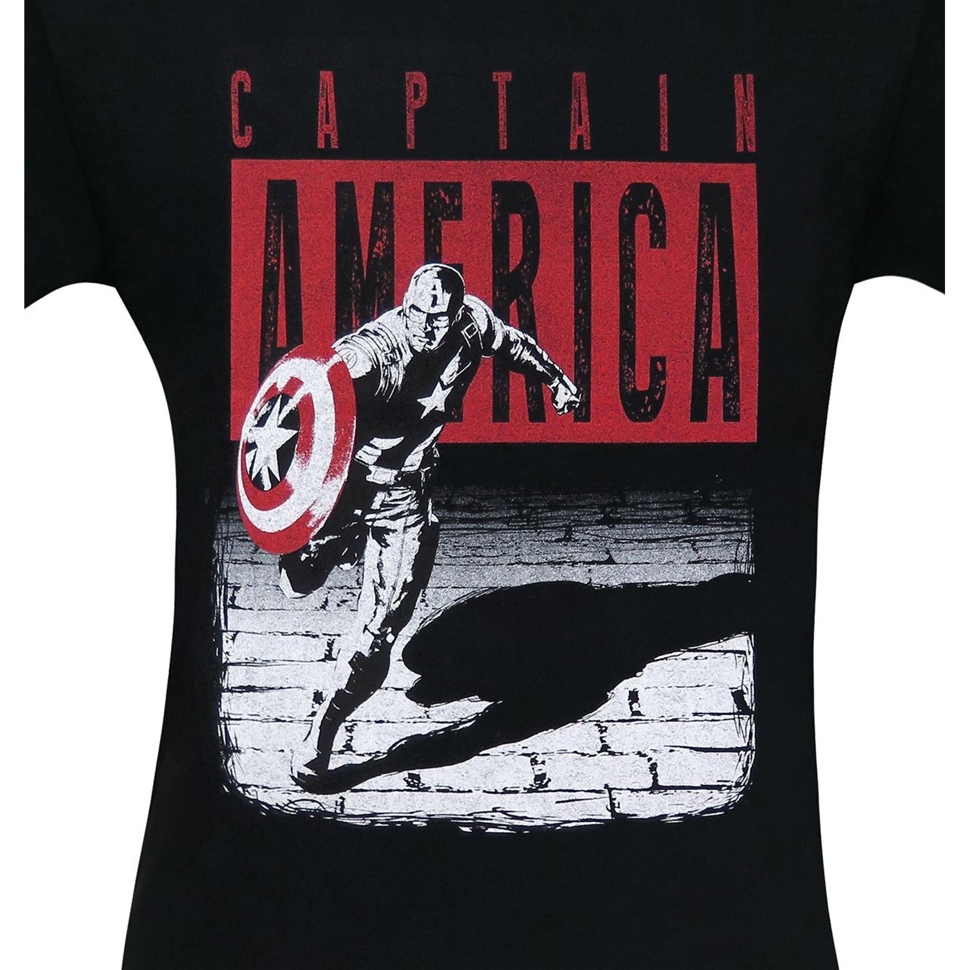 Captain America Night Run Men's T-Shirt