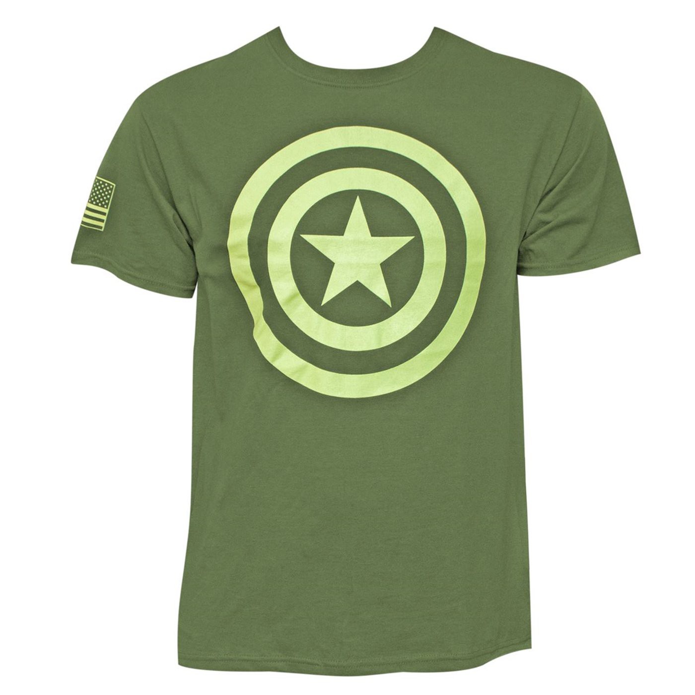 Captain America Salute to Service Men's T-Shirt
