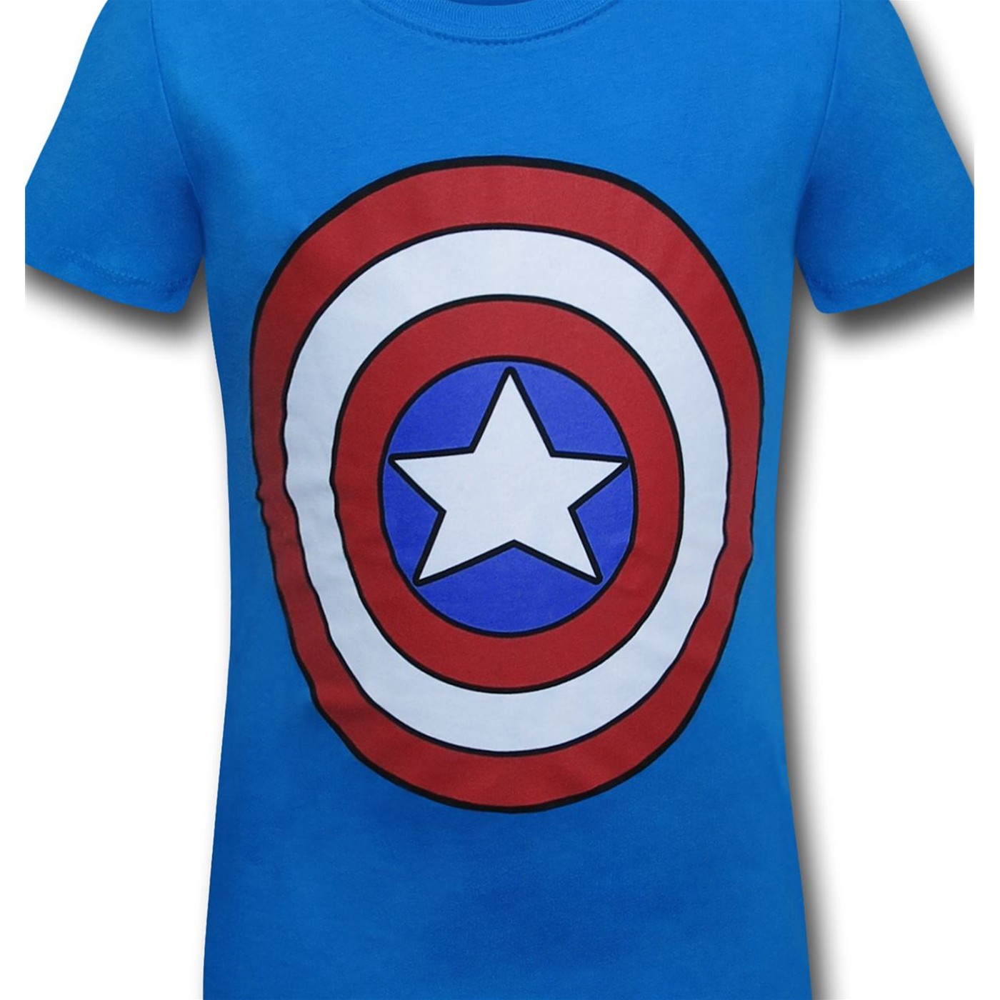 Captain America Shield Girls T-Shirt