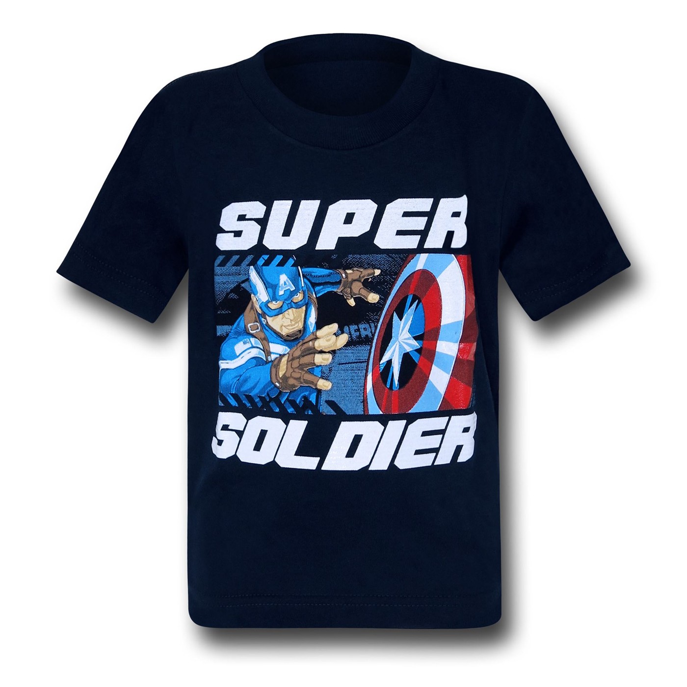 Captain America Shield Toss Kids T-Shirt