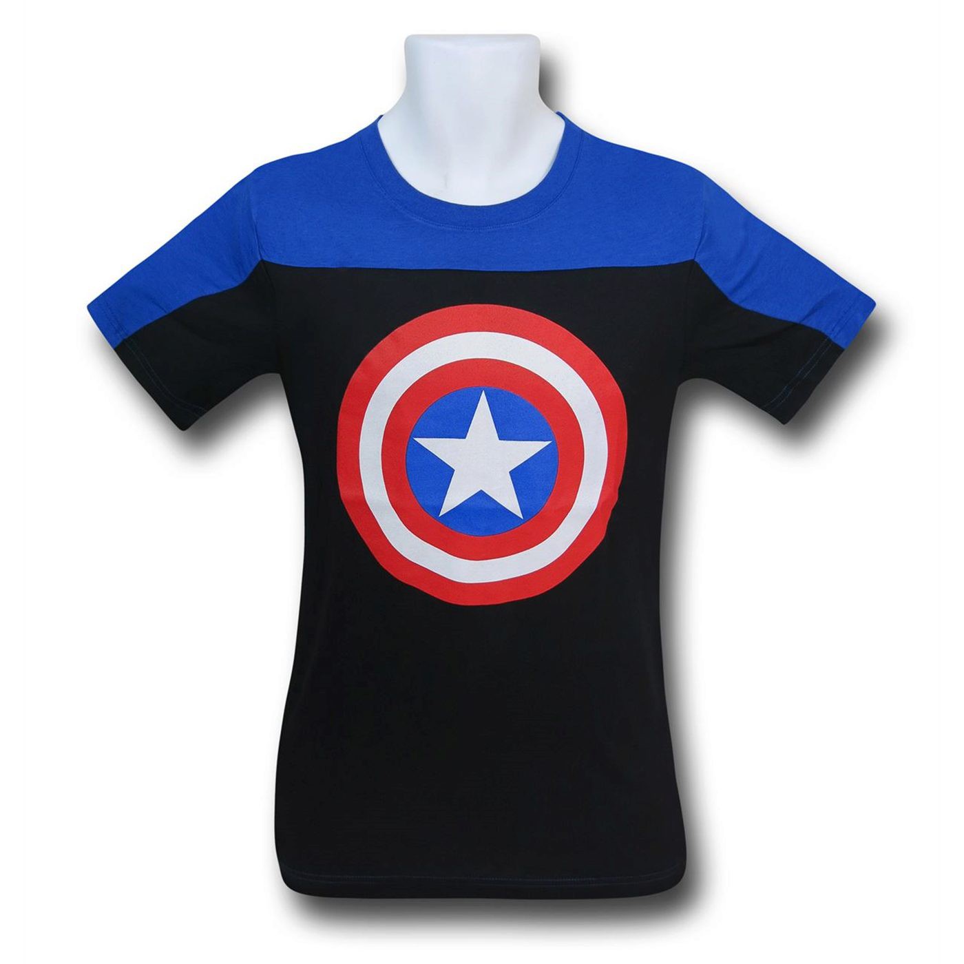 Captain America Shield Two-Tone Men's T-Shirt