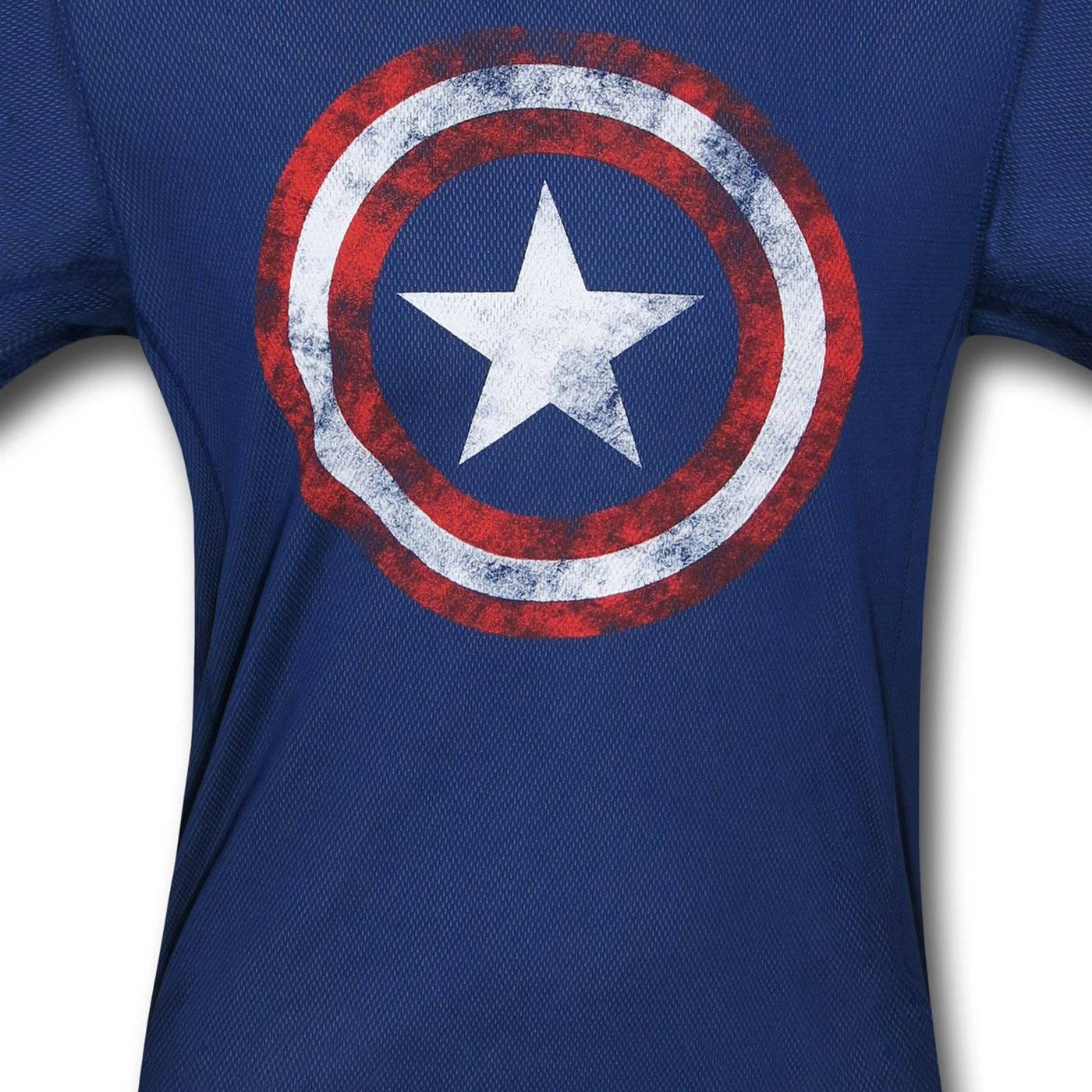 Captain America Shield Polymesh Kids T-Shirt