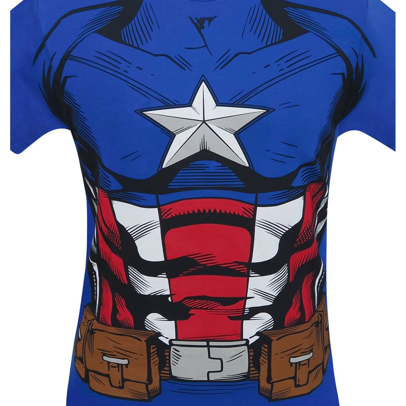Captain America Suit-Up Men's Costume T-Shirt