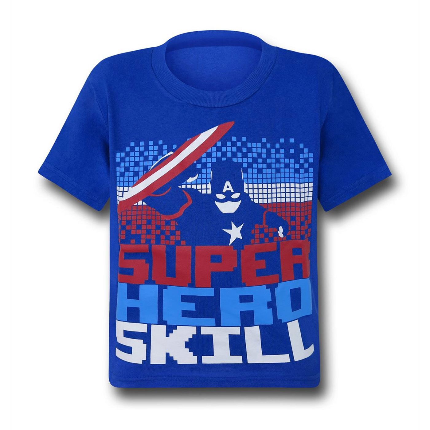 Captain America Superhero Skill Kids T-Shirt