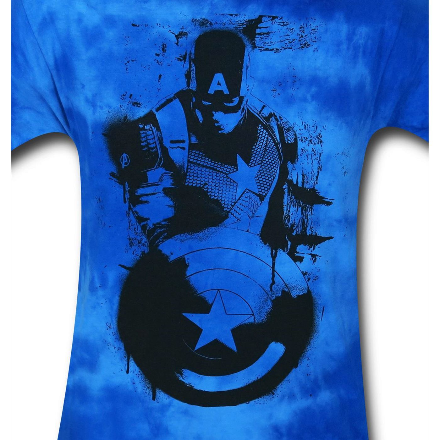 Captain America Tie Dye Stance Men's T-Shirt