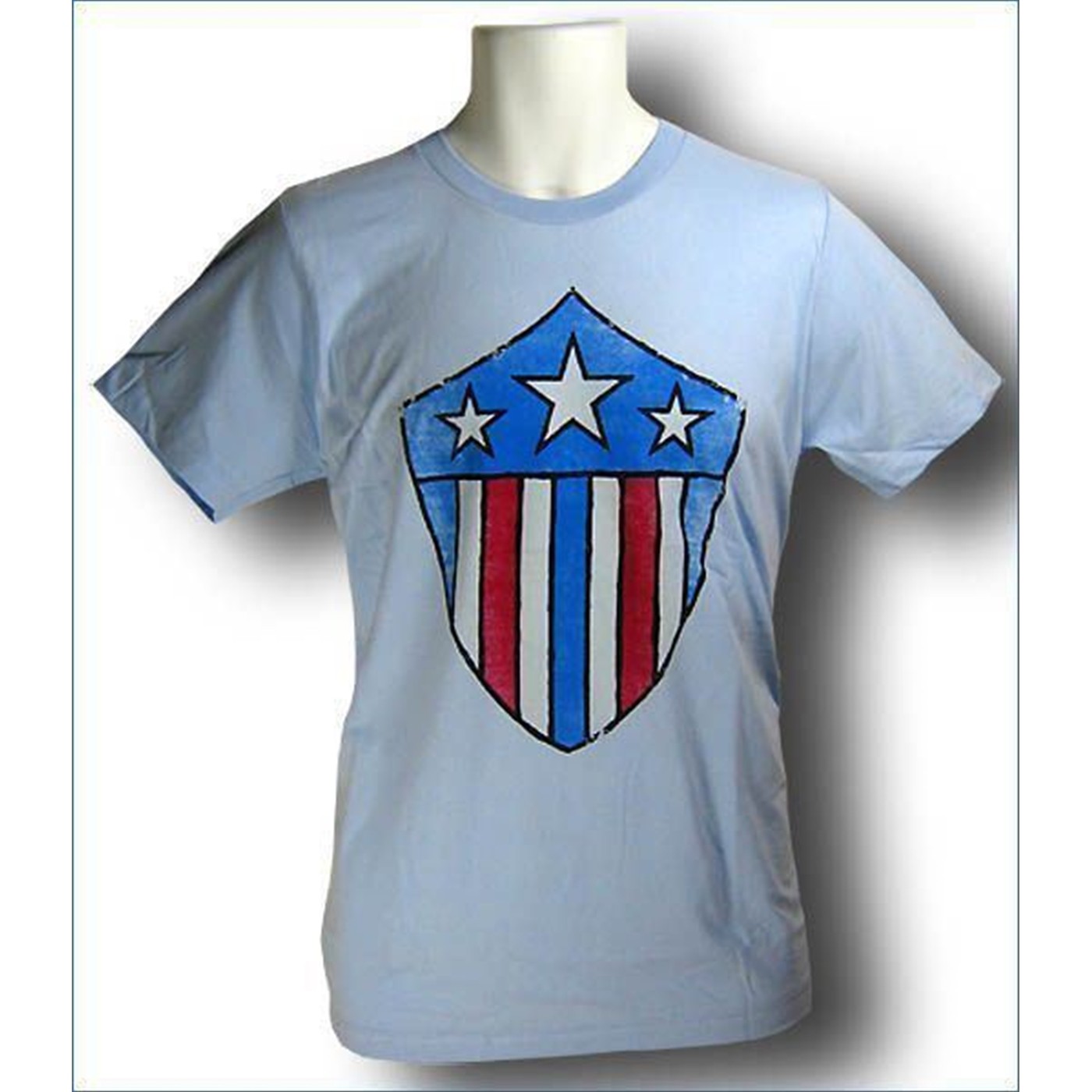 Captain America Triangular Shield T-Shirt