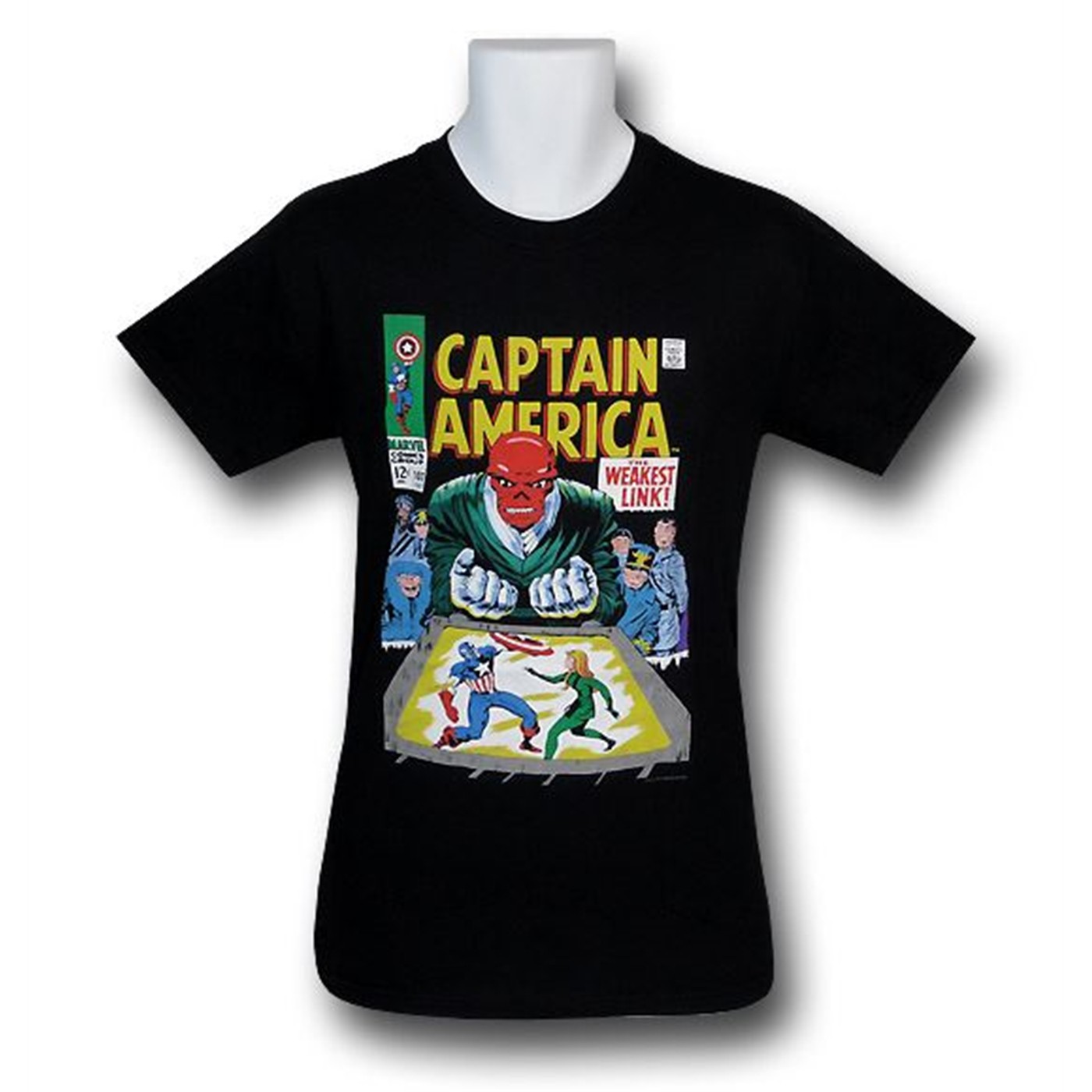 Captain America Red Skull Weak Link T-Shirt