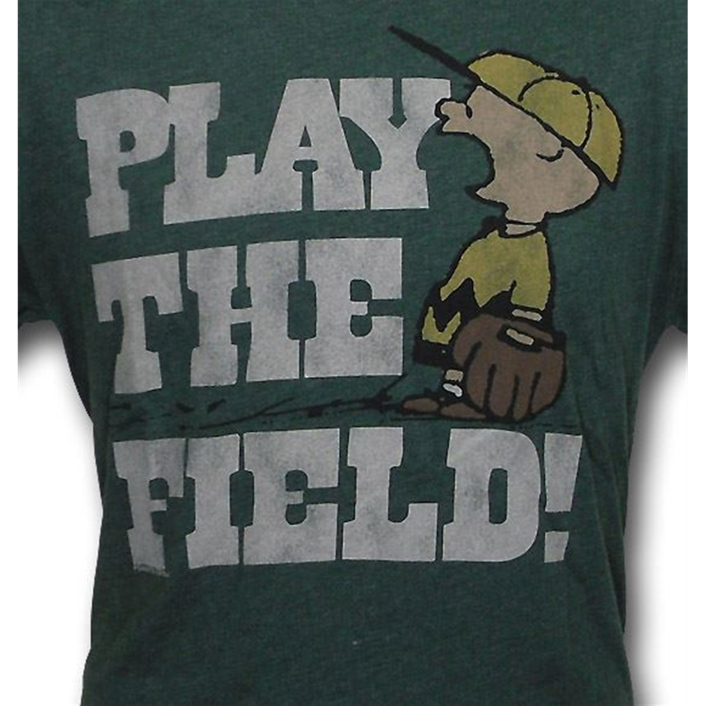 Charlie Brown Play The Field Junk Food T-Shirt