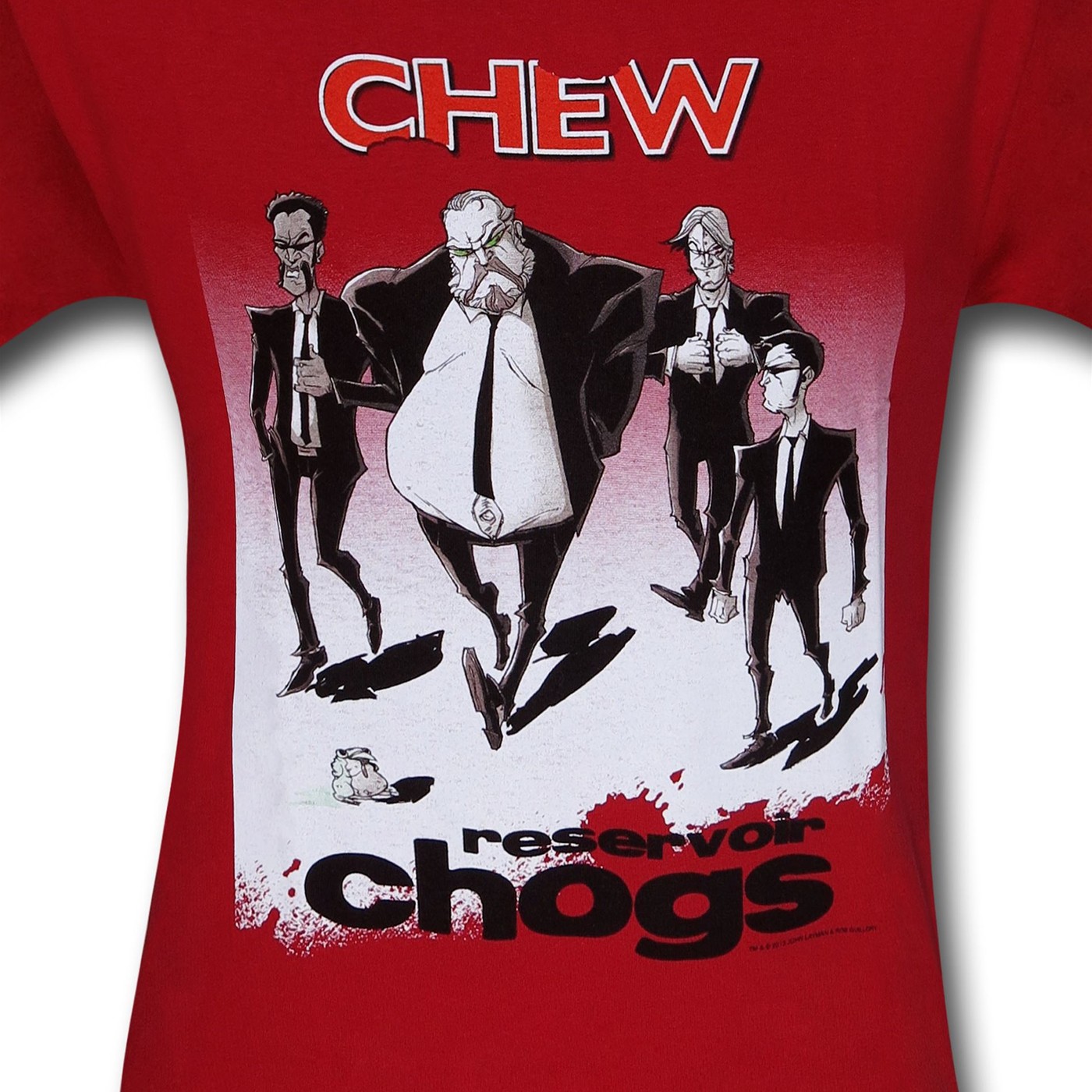 Chew Resevoir Chogs Red T-Shirt