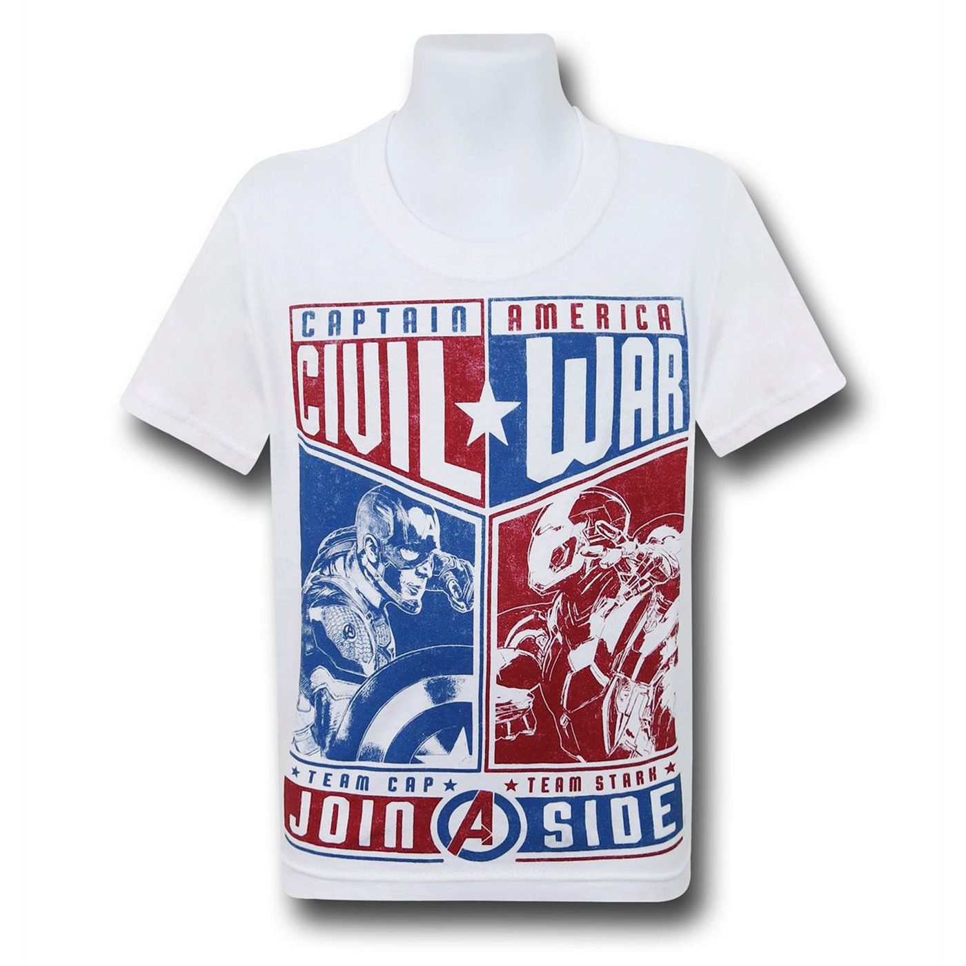 Captain America civil War-Battle Sublimation T Shirt-NOUVEAU & OFFICIEL 