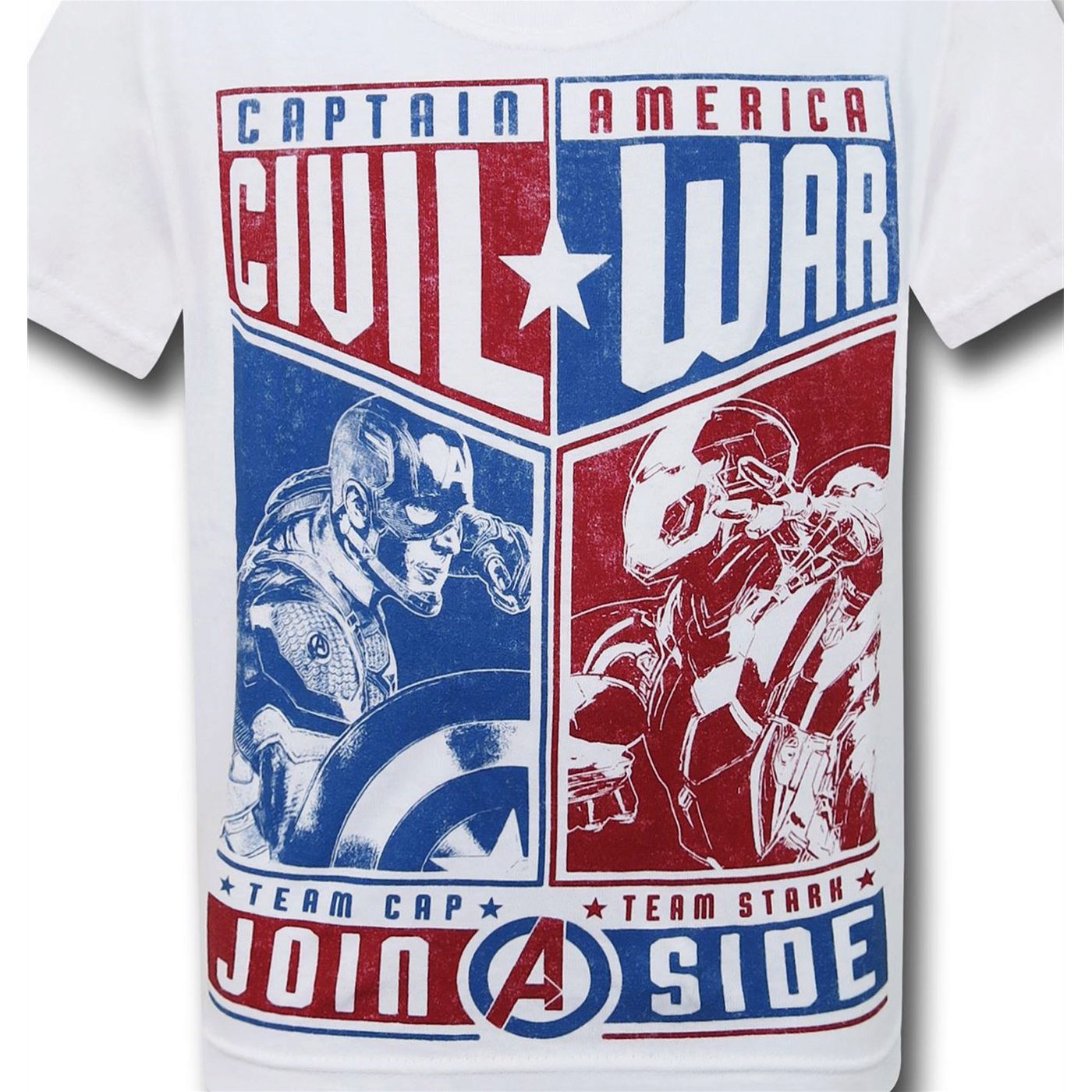 Captain America Civil War Choose Sides Kids T-Shirt