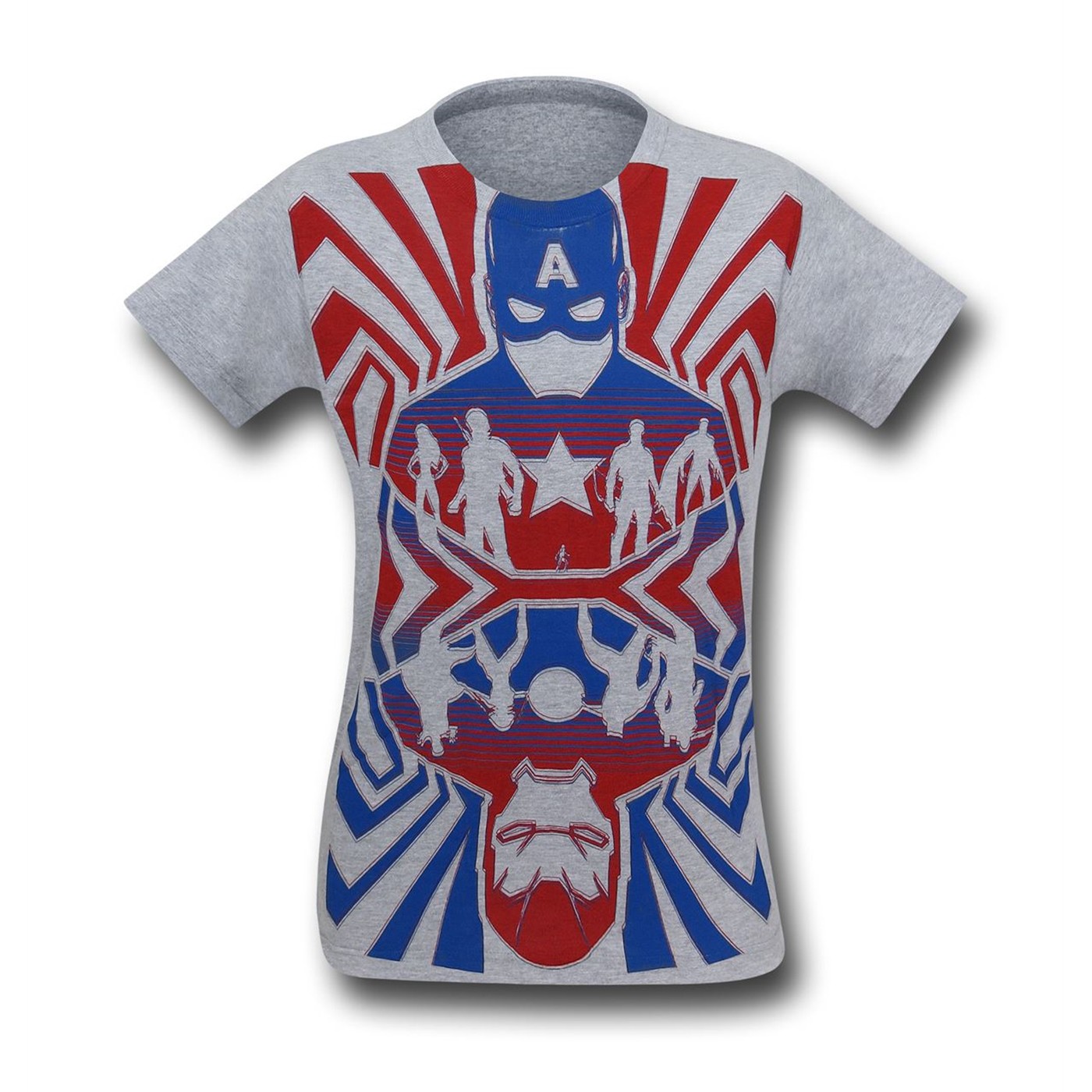 Captain America Civil War Opposing Forces T-Shirt