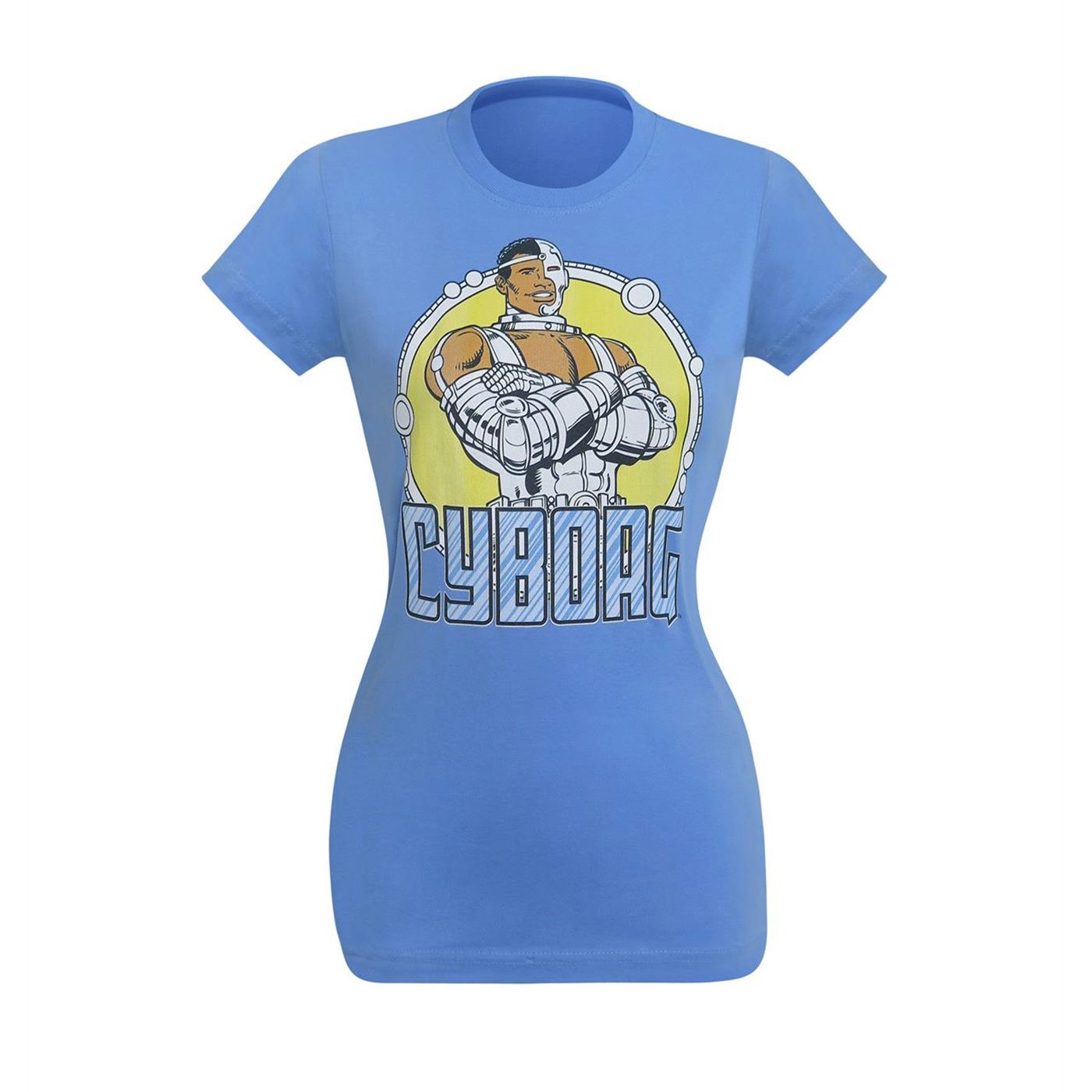 Cyborg Retro Circle Women's T-Shirt