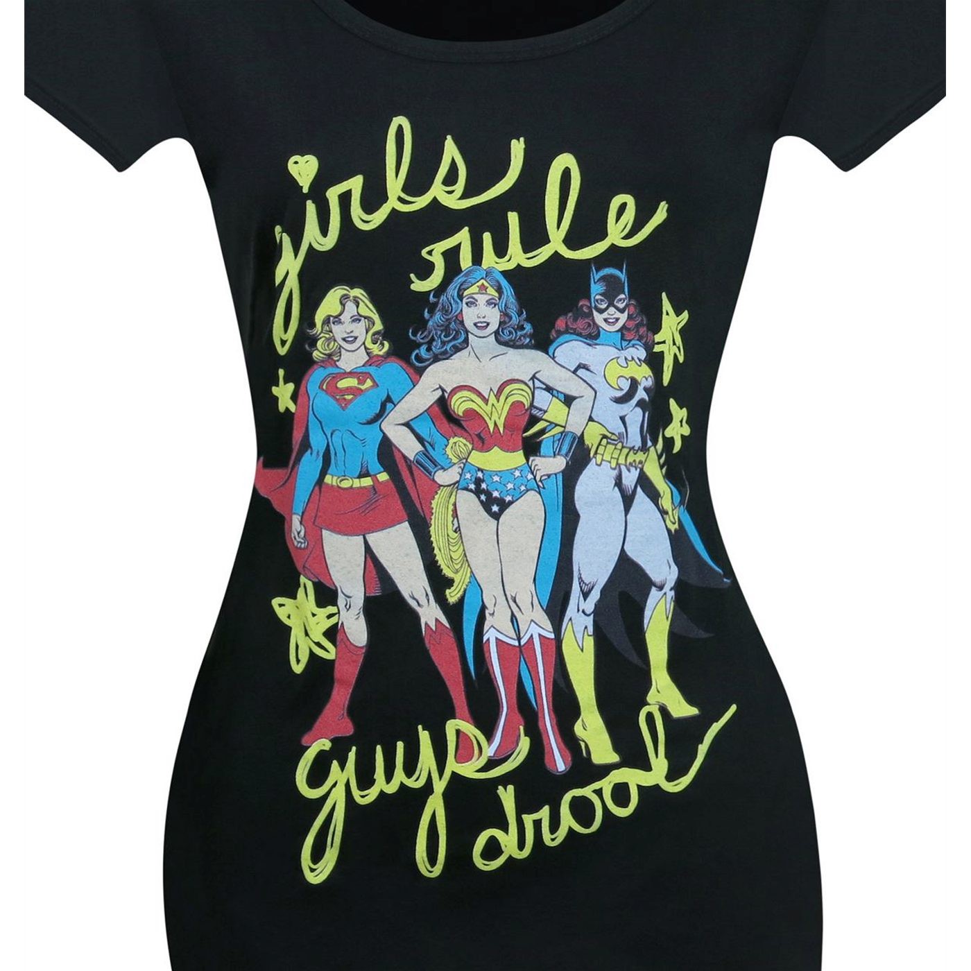 DC Girls Rule Guys Drool Women's T-Shirt