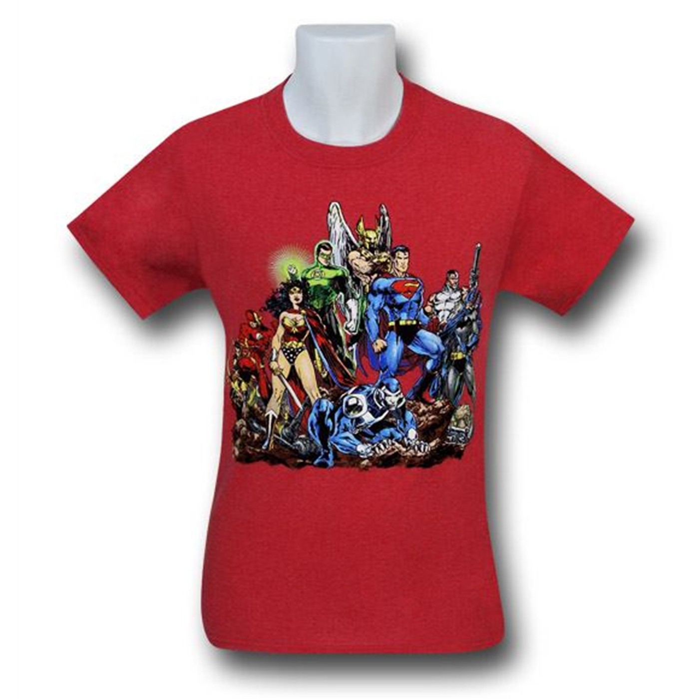 DC Heroes Heather Red T-Shirt