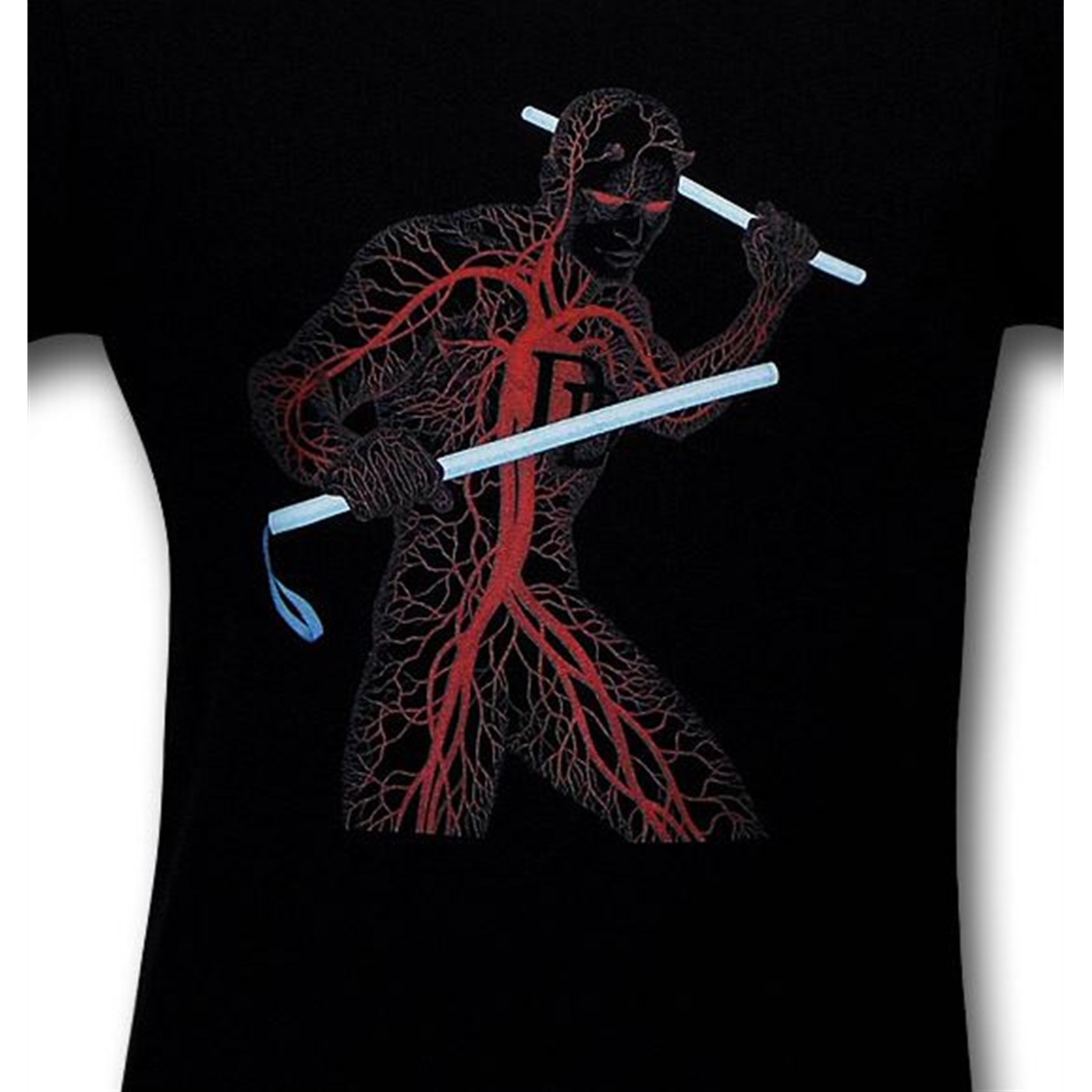 Daredevil Circulatory System 30 Single Black T-Shirt