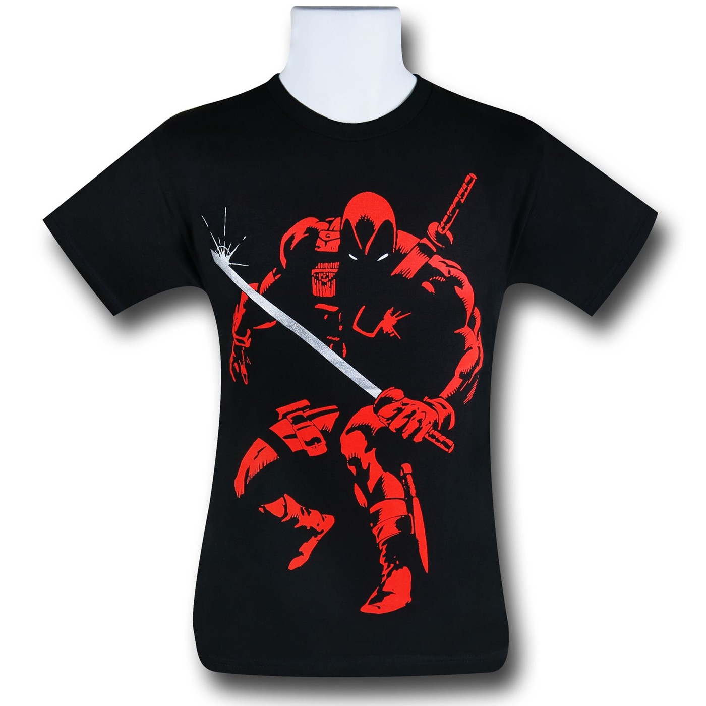 Deadpool Red Outline T-Shirt