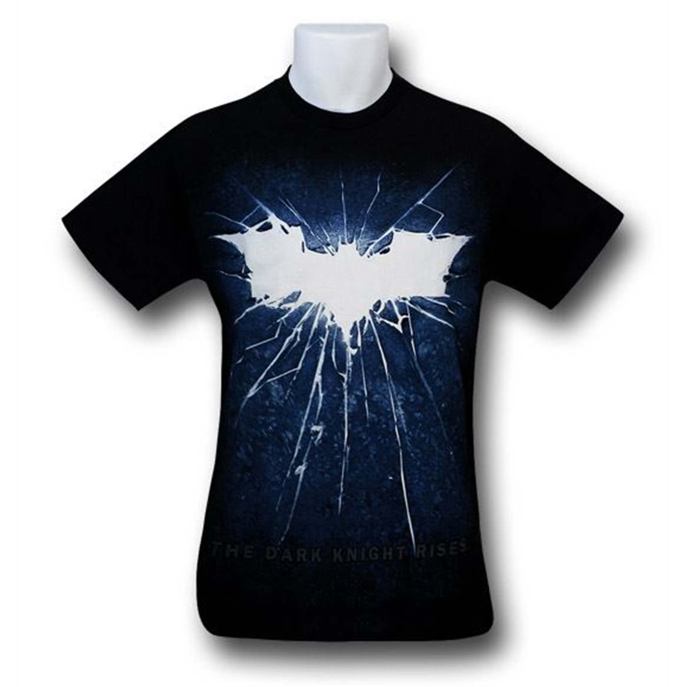 Dark Knight Rises Impact Shatter Symbol T-Shirt
