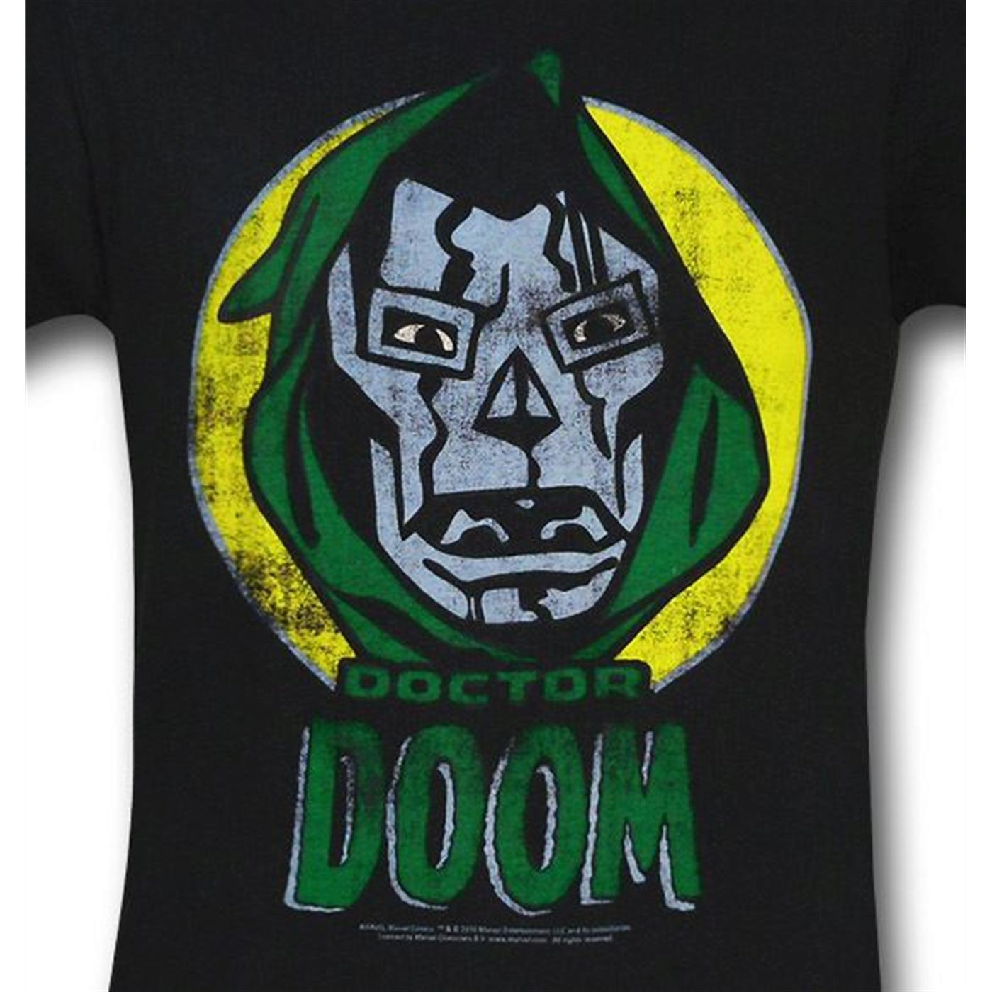 Dr. Doom Head Shot Logo (30 Single) T-Shirt