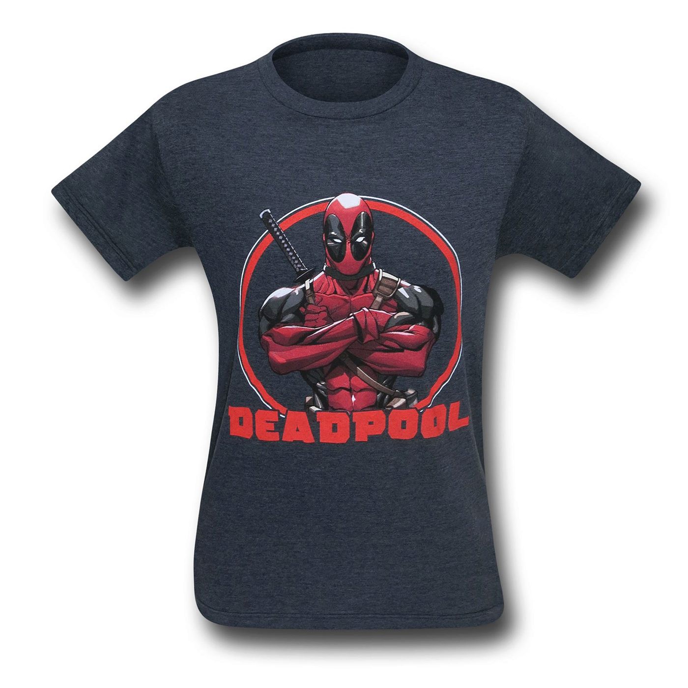 Deadpool Arms Crossed 30 Single T-Shirt