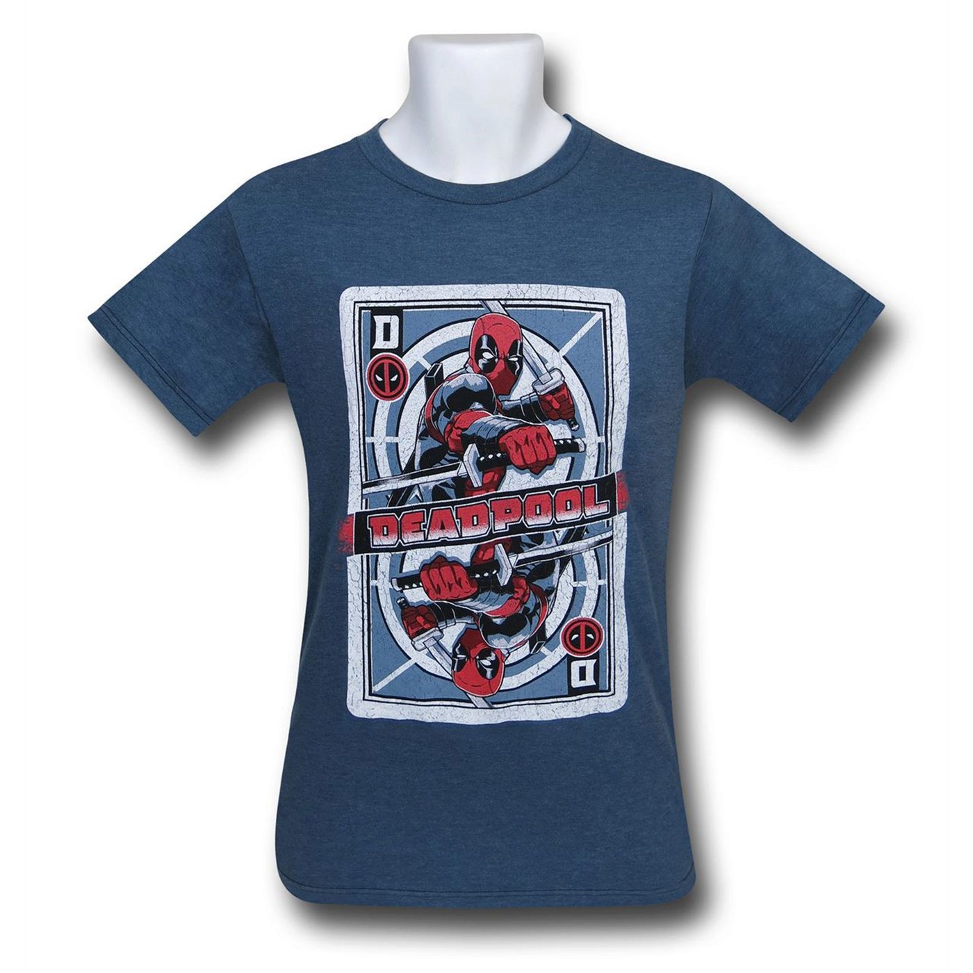 Deadpool Playing Card Men's T-Shirt