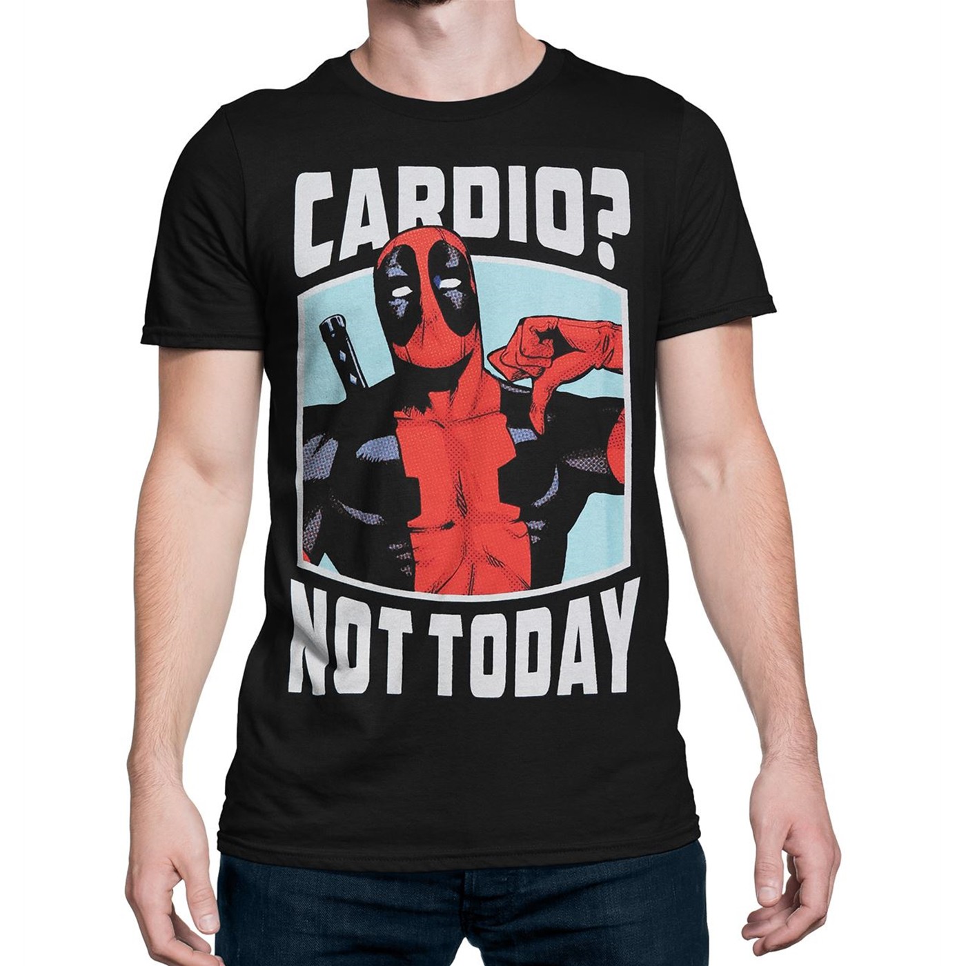 Deadpool Cardio? Not Today Men's T-Shirt