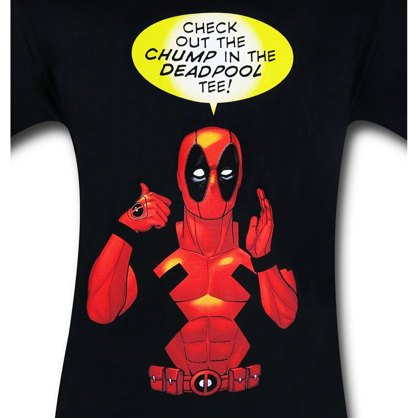 Deadpool Chump in Deadpool Tee Men's T-Shirt