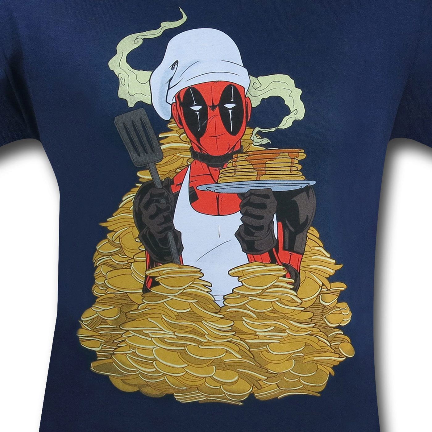 Deadpool Pancake Chef 30 Single T-Shirt