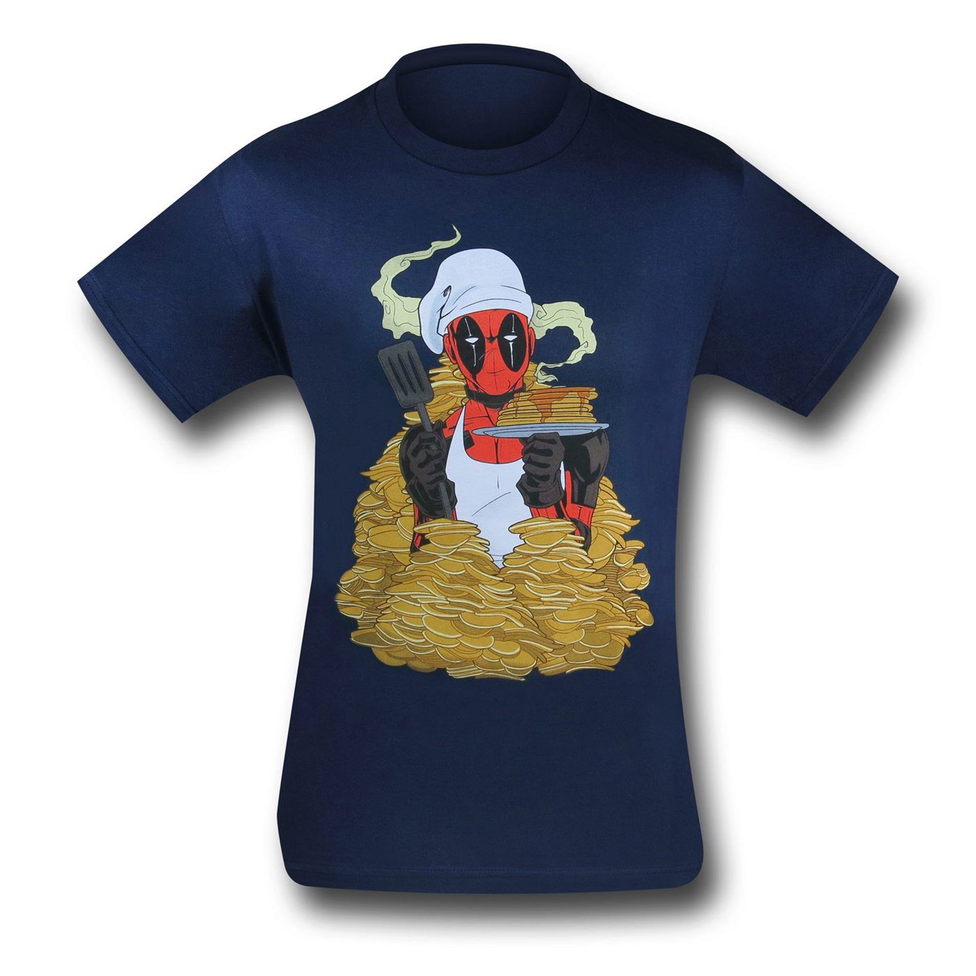 Deadpool Pancake Chef 30 Single T-Shirt