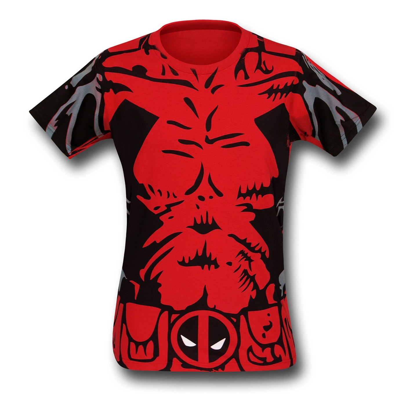 Deadpool Sublimated Costume T-Shirt