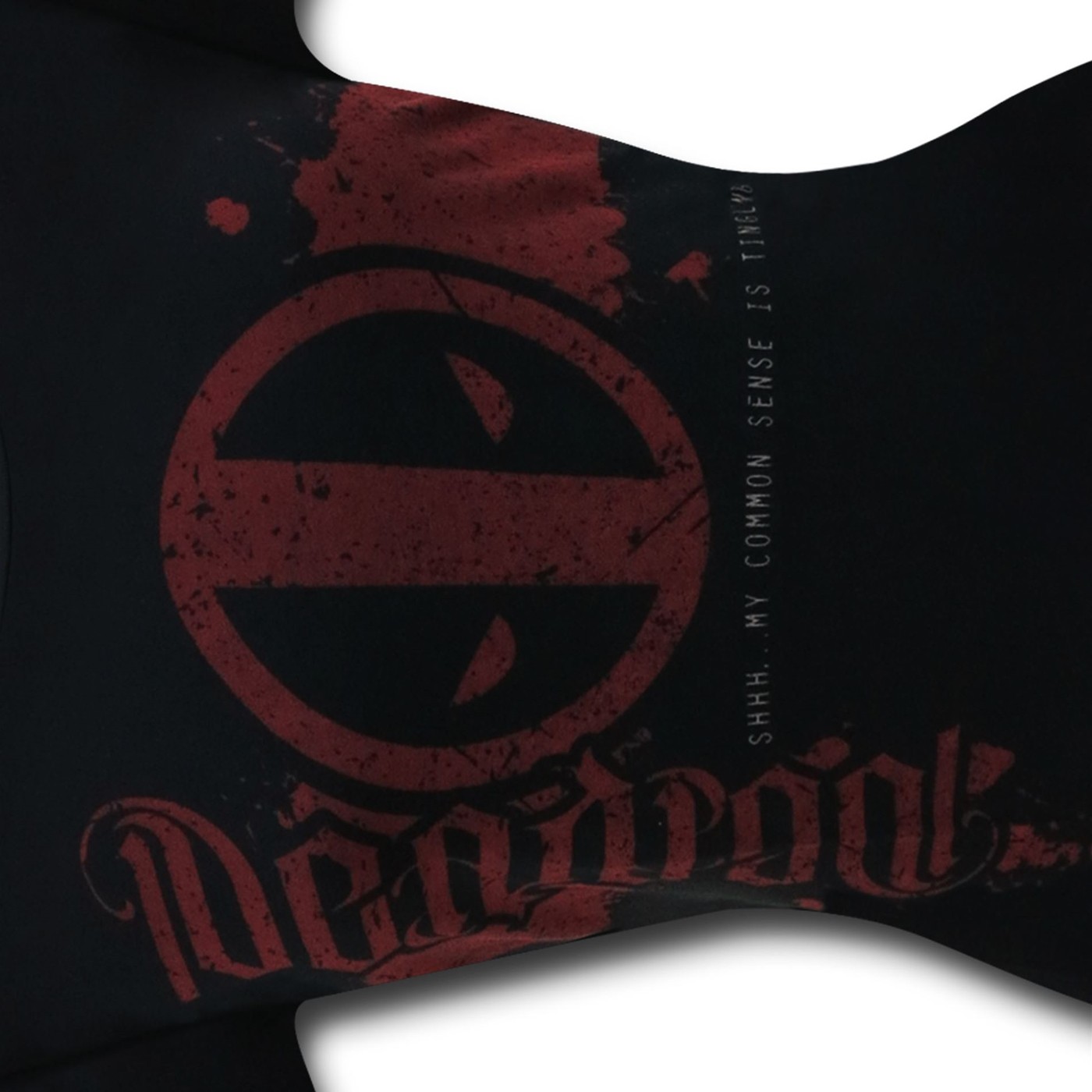 Deadpool Womens Red Chapter Ambigram T-Shirt