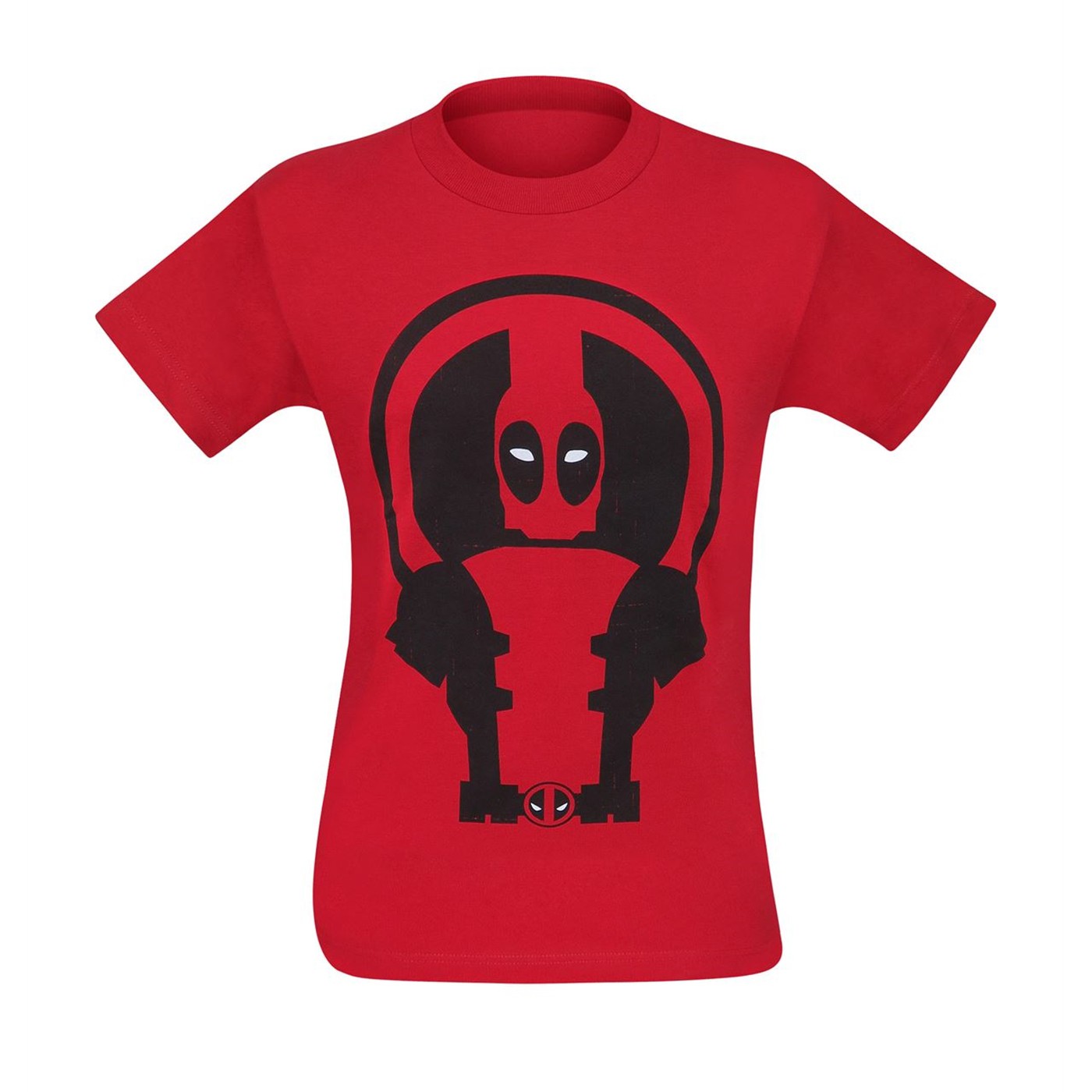 Deadpool and Symbol Minimalist Men's T-Shirt