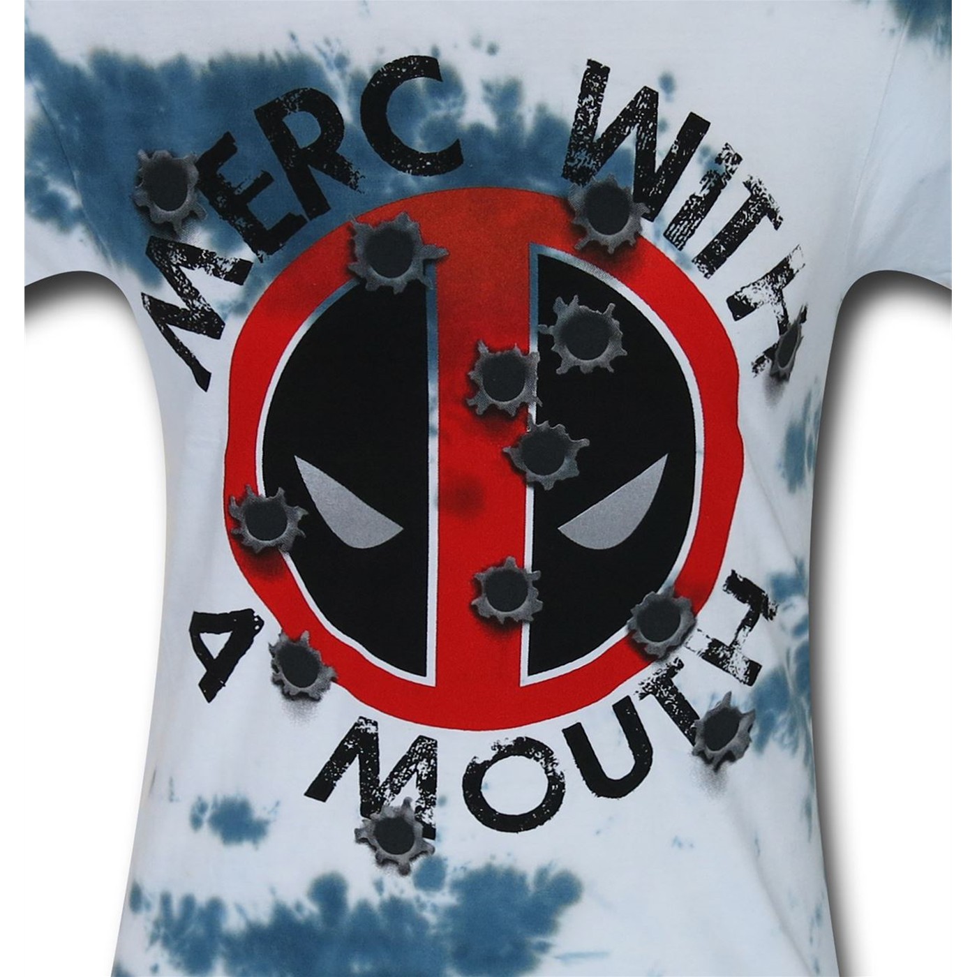 Deadpool Tie Dye Symbol Men's T-Shirt