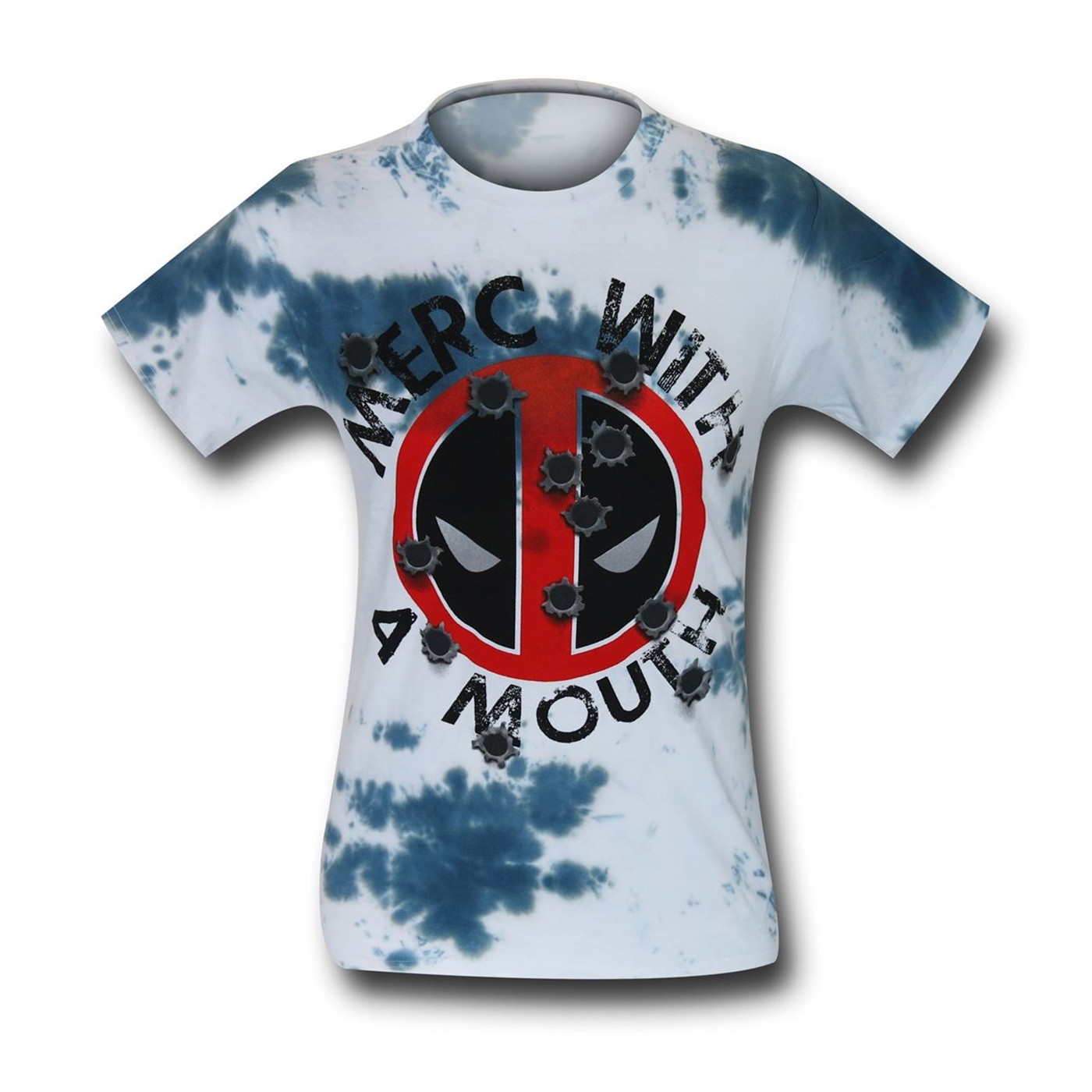 Deadpool Tie Dye Symbol Men's T-Shirt