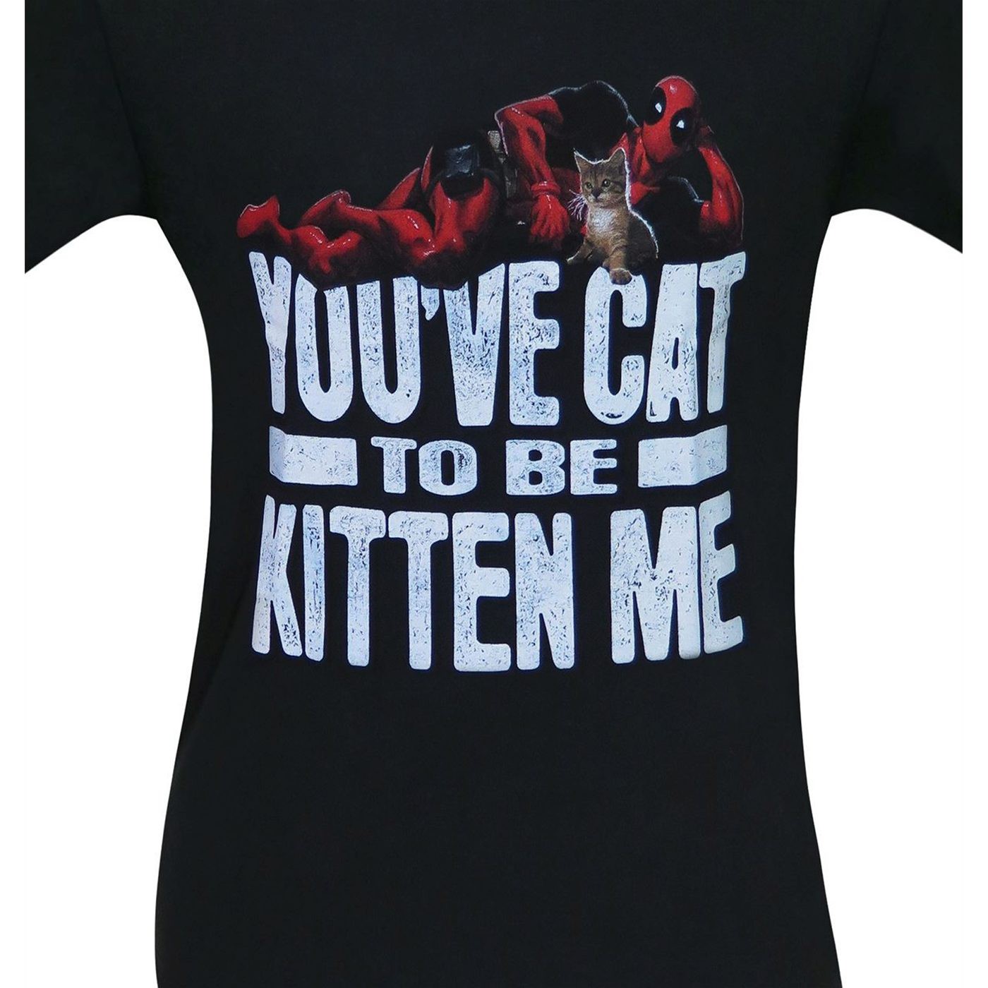 Deadpool You've Cat To Be Men's T-Shirt