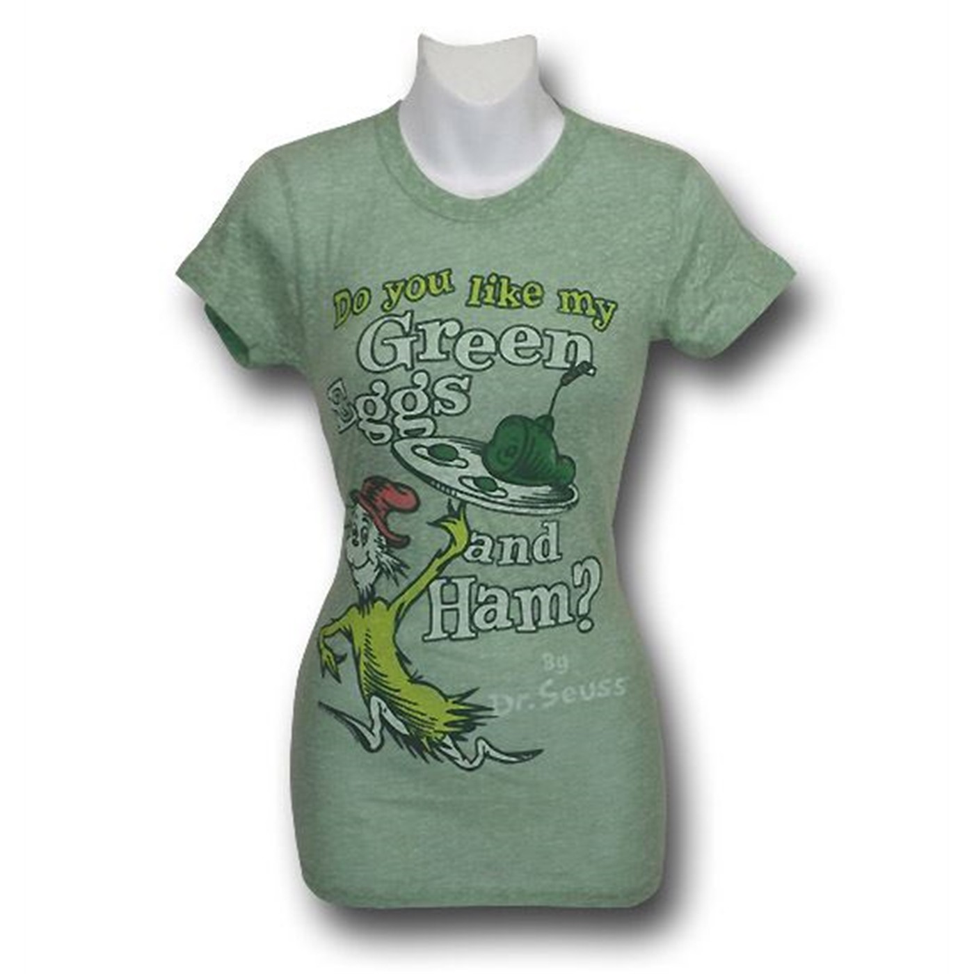 Dr. Seuss Junk Food Juniors Green Eggs T-Shirt