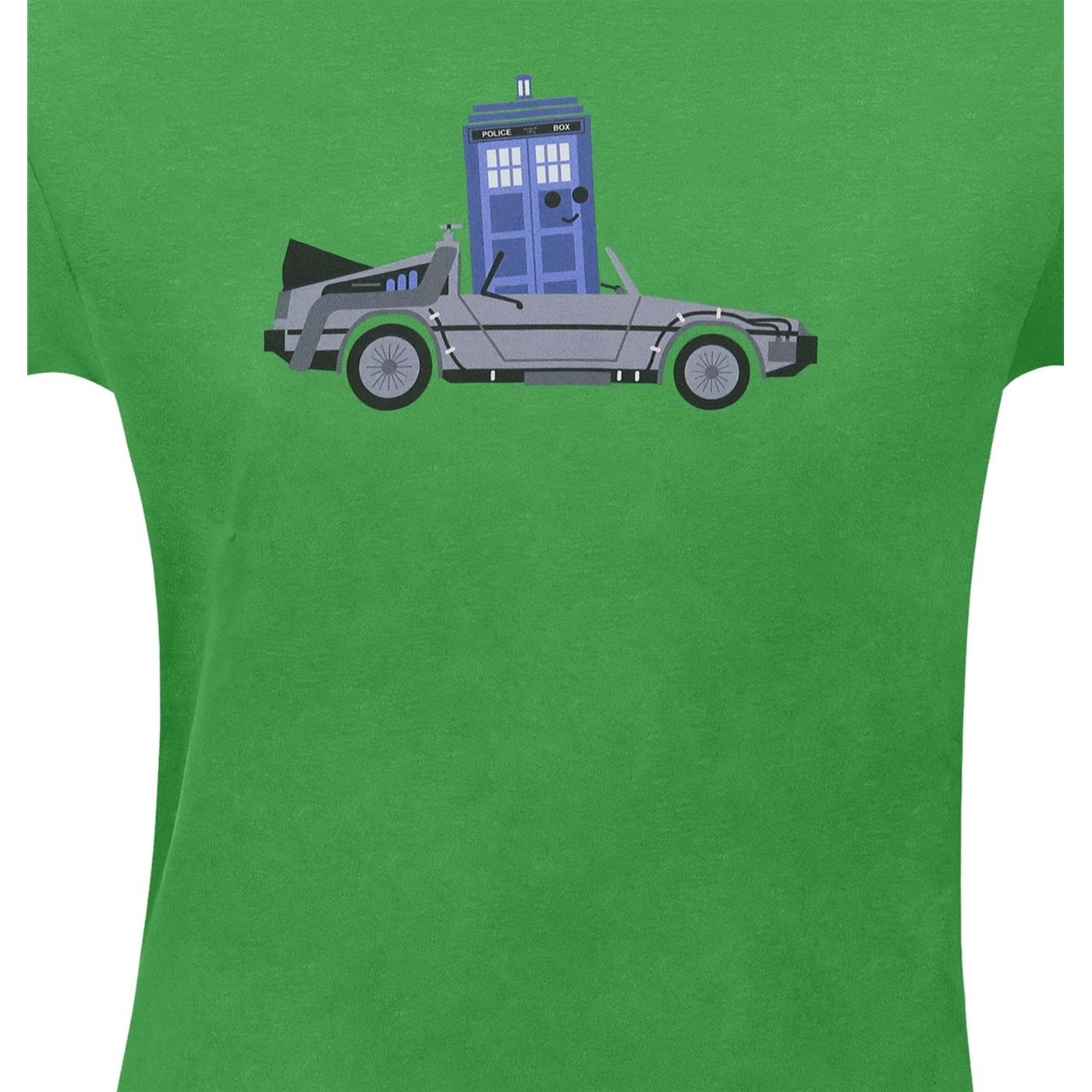 DeLorean Police Box T-Shirt
