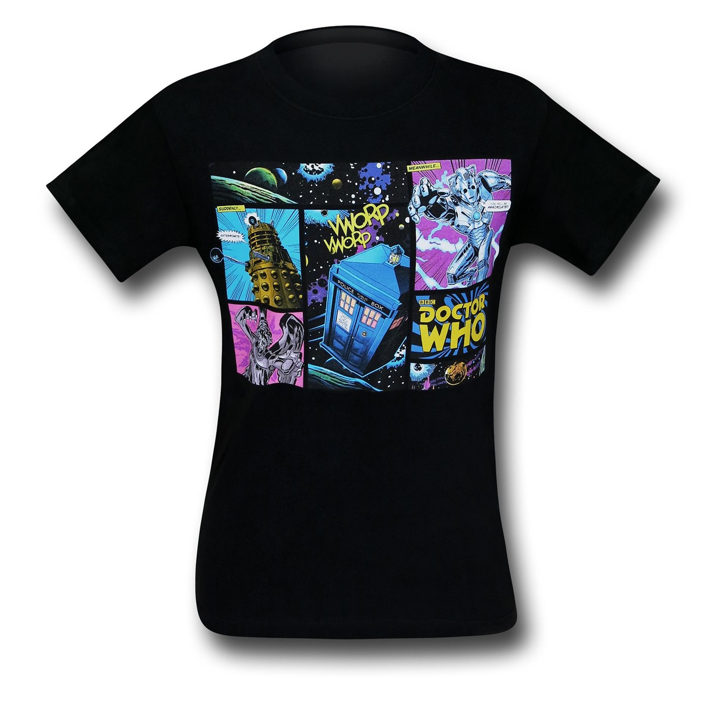 Doctor Who Comic Boxes T-Shirt