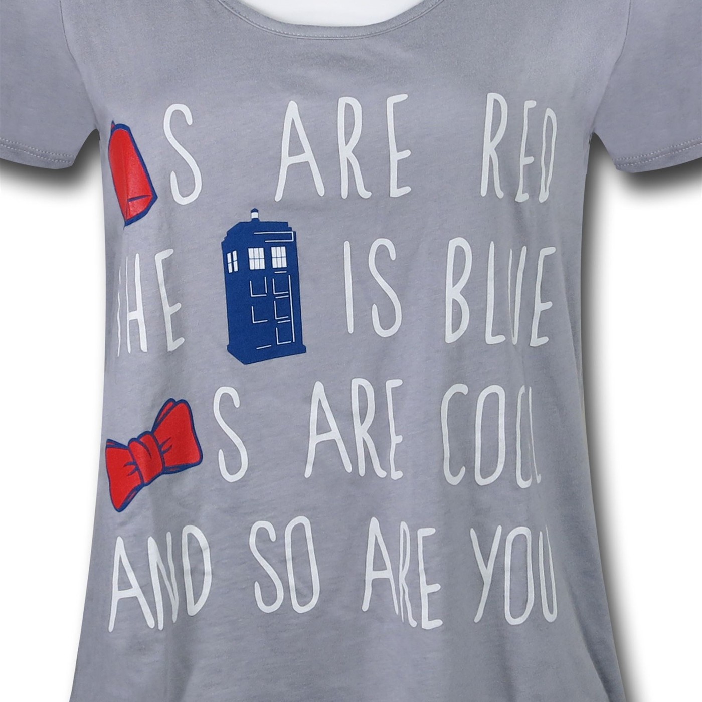 Dr. Who Fezzes Are Red Women's T-Shirt