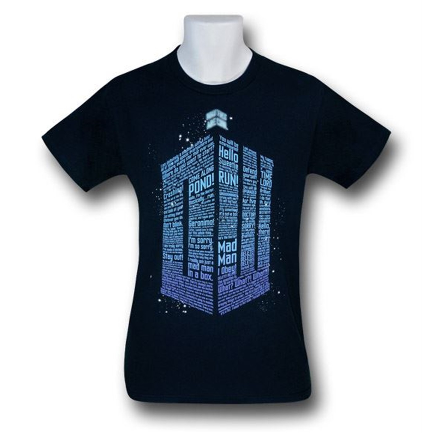 Doctor Who Phrases Logo T-Shirt