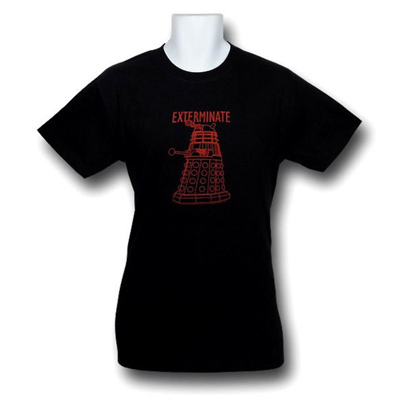 Dr. Who Dalek Red Linear T-Shirt