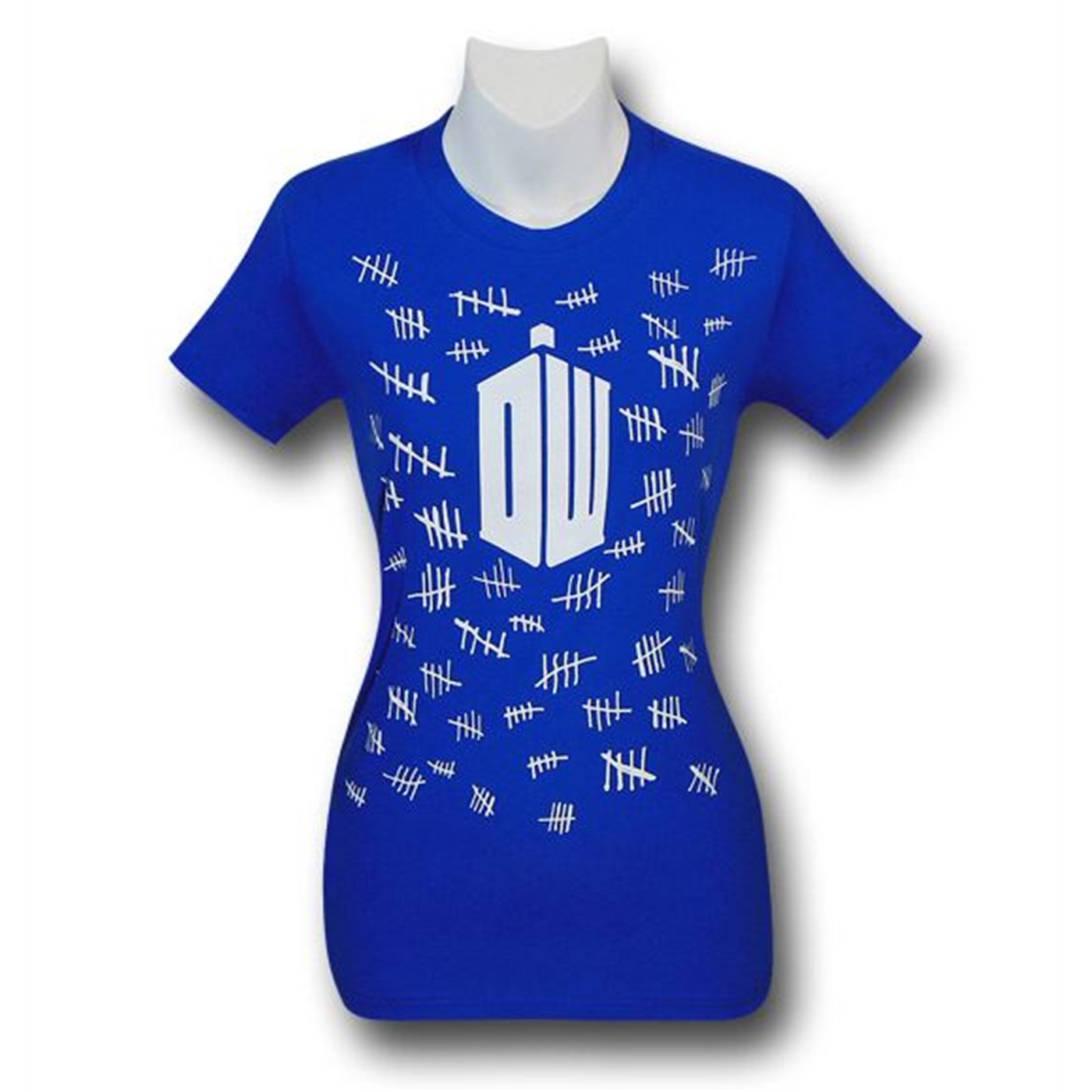 Doctor Who Silence Tally Marks Women's T-Shirt