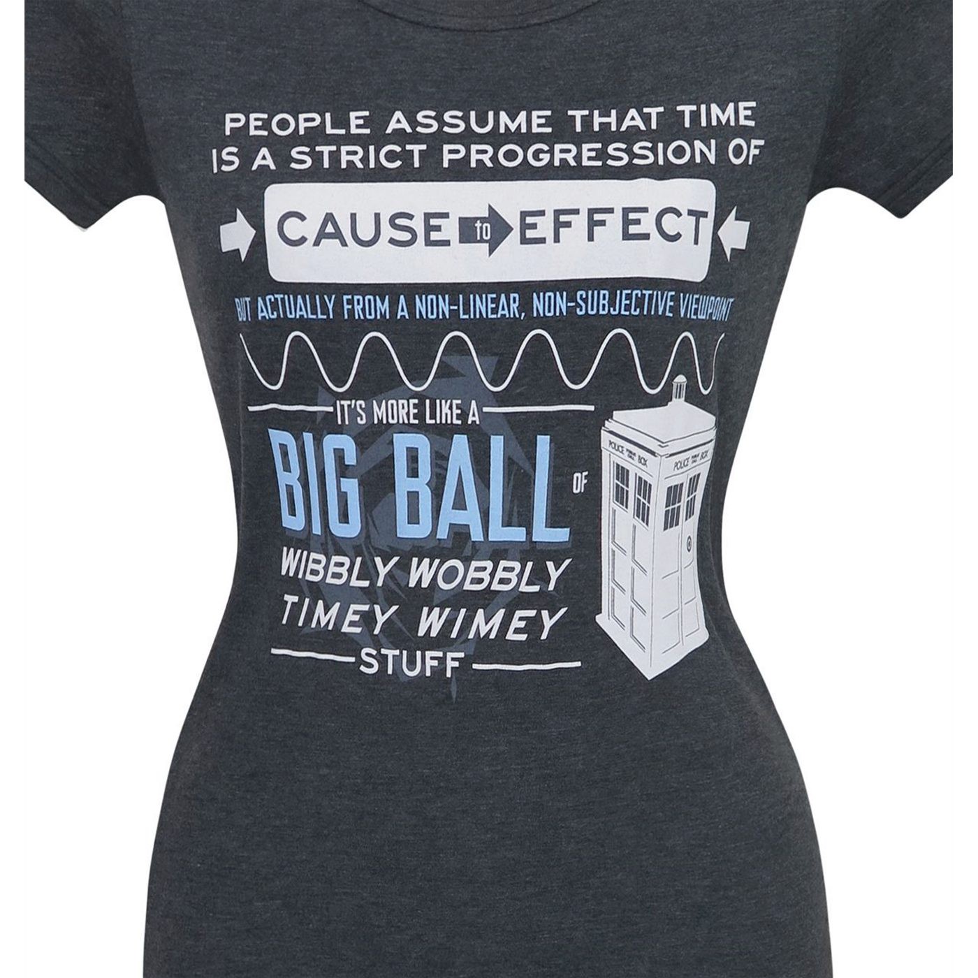 Doctor Who Timey Wimey Women's T-Shirt