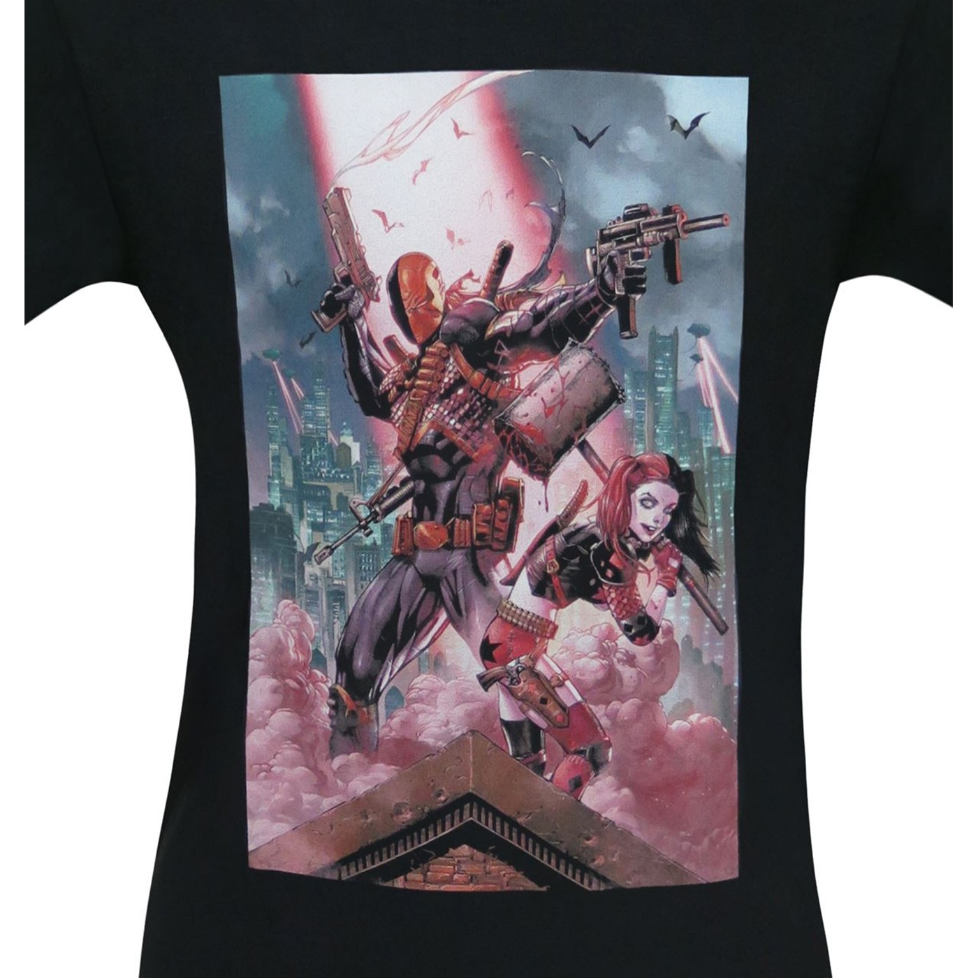 Deathstroke & Harley Quinn Men's T-Shirt